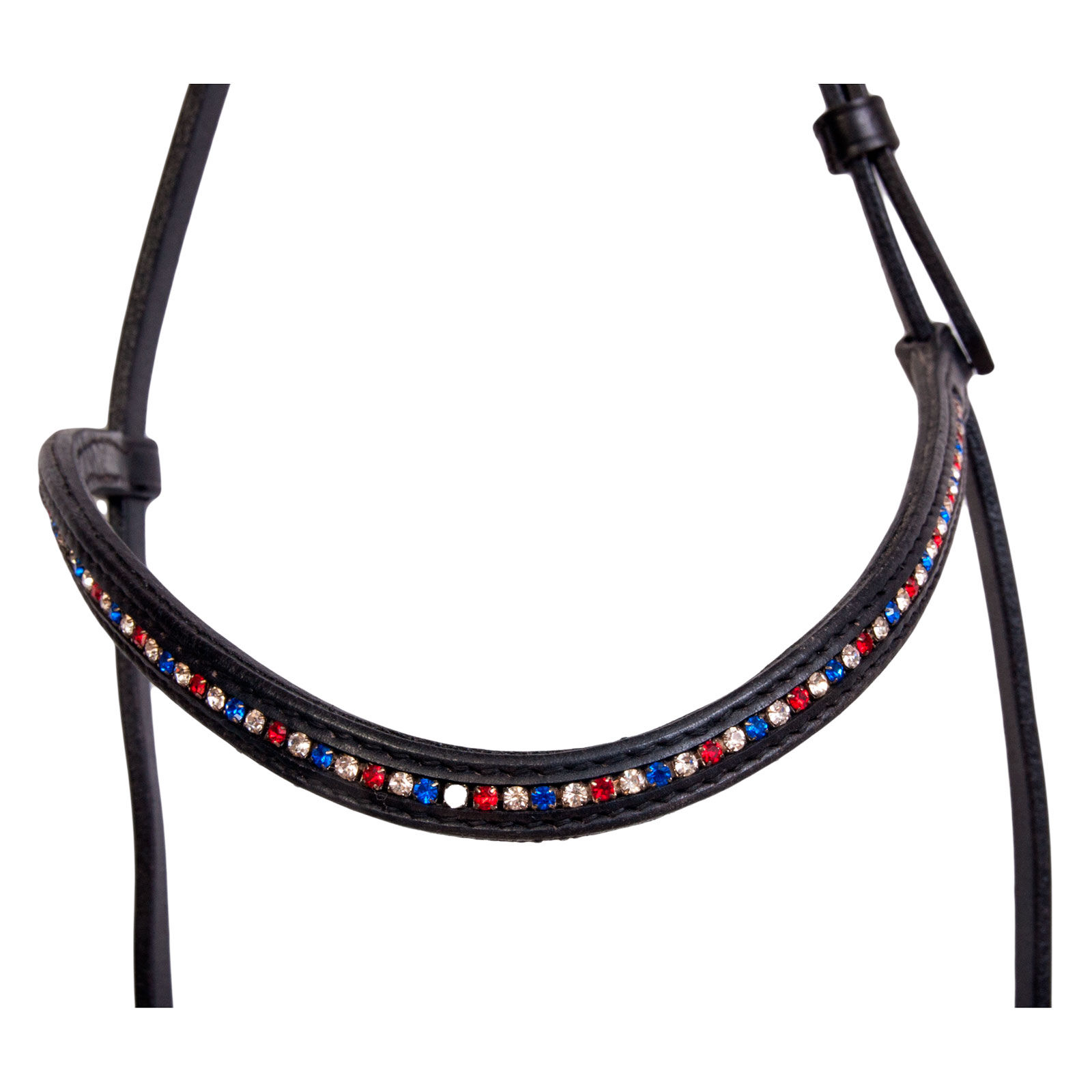 Karlslund Wave headstall, Black, IH