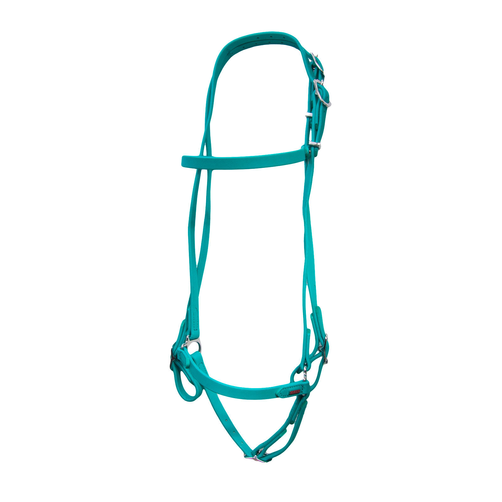 Bride hanovrienne SuperStrap Karlslund, Turquoise Blue, IH