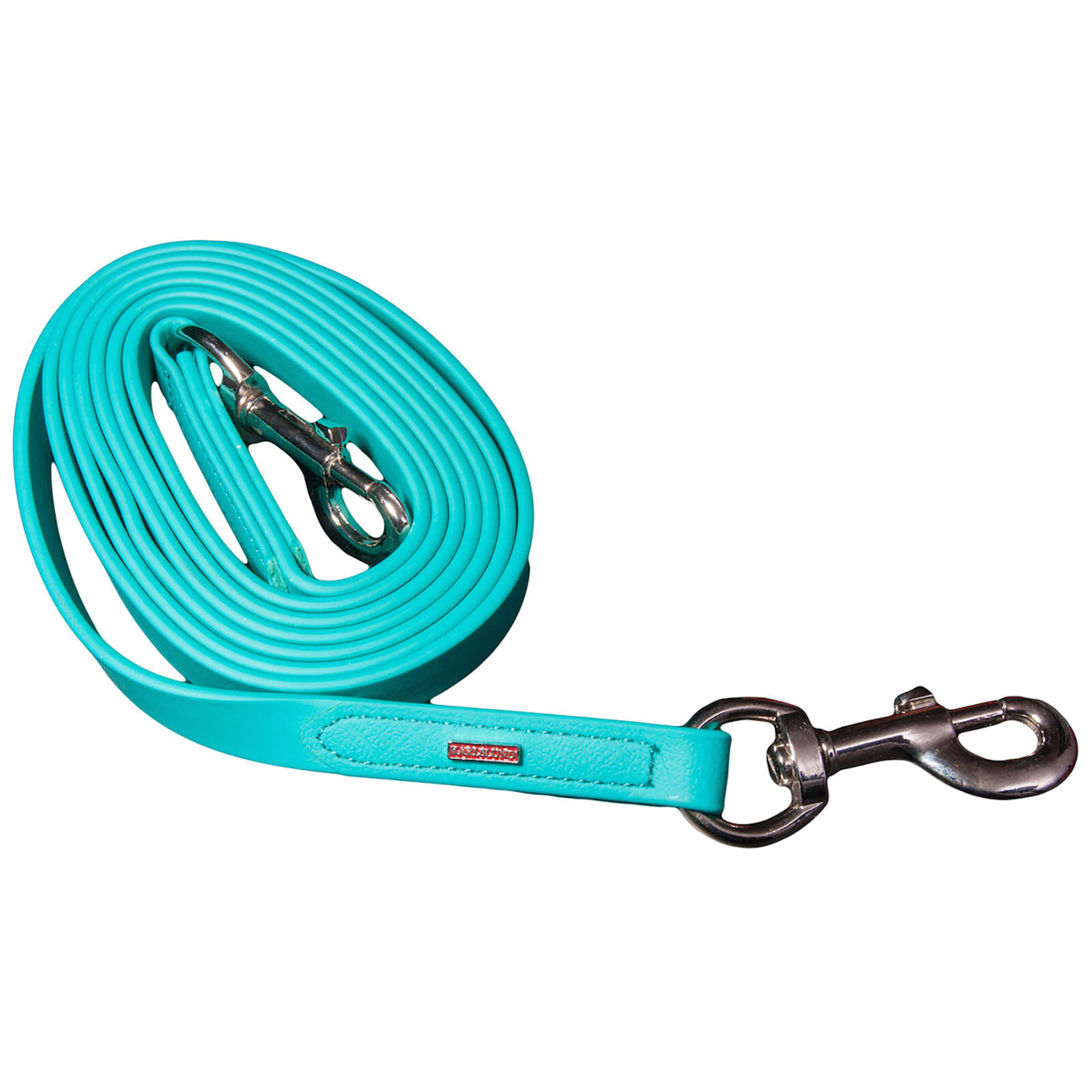 Rênes SuperStrap Karlslund, Turquoise Blue/Chrome, IH