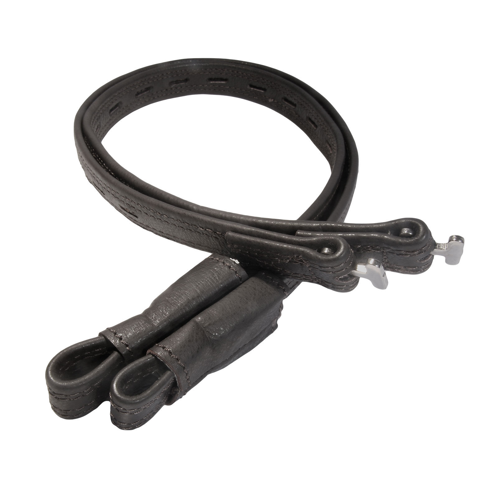 Etrivières Cuir Karlslund, Black, 80
