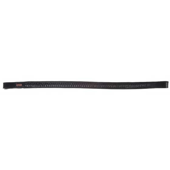 Karlslund Browband with braiding  Black IH