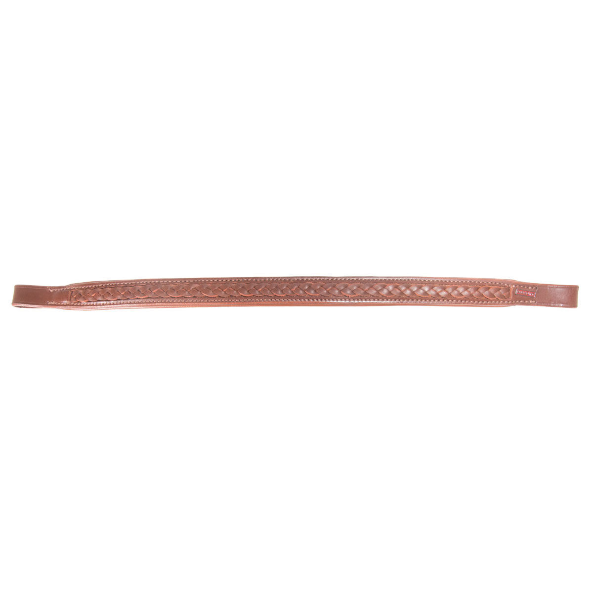 Karlslund Browband with braiding, Brown, IH