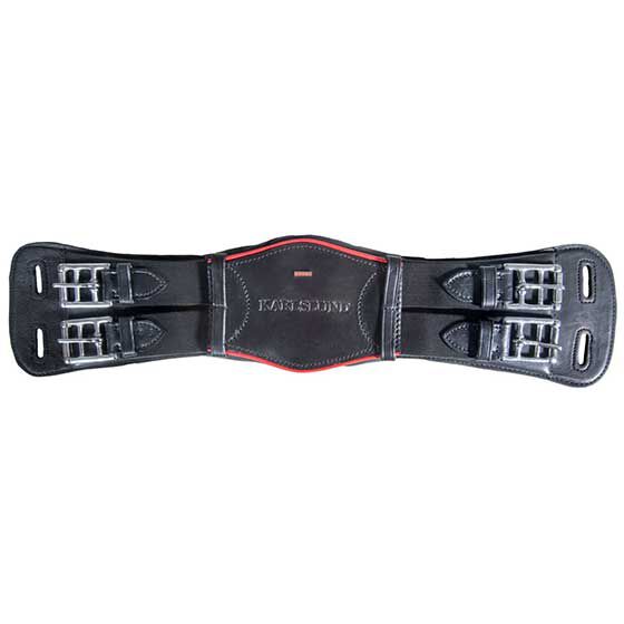Karlslund Wave Ledergurt  Black 35