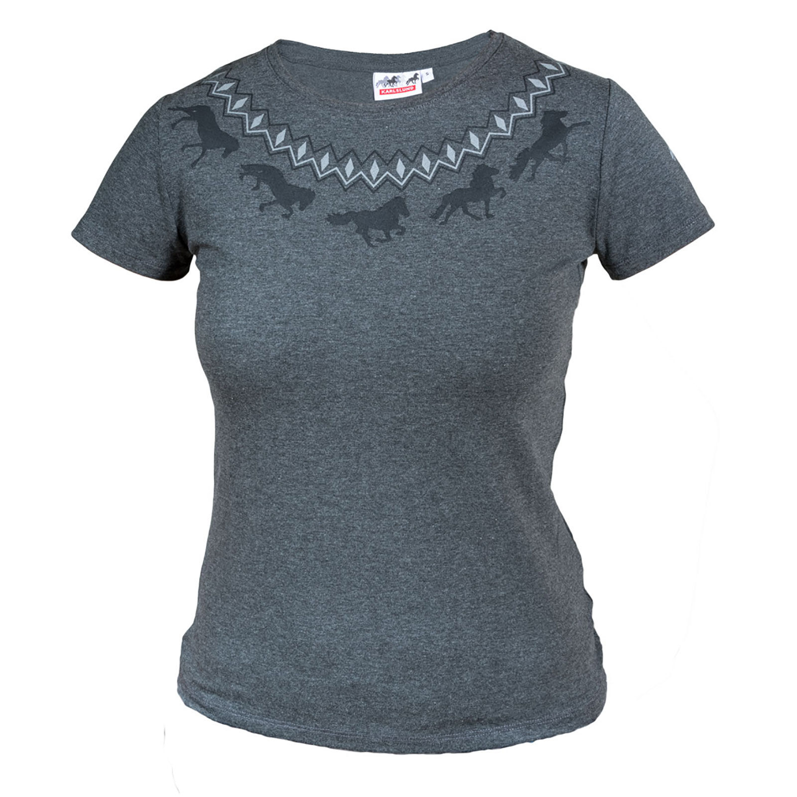 Karlslund Gæðingur T-shirt, Grey, M
