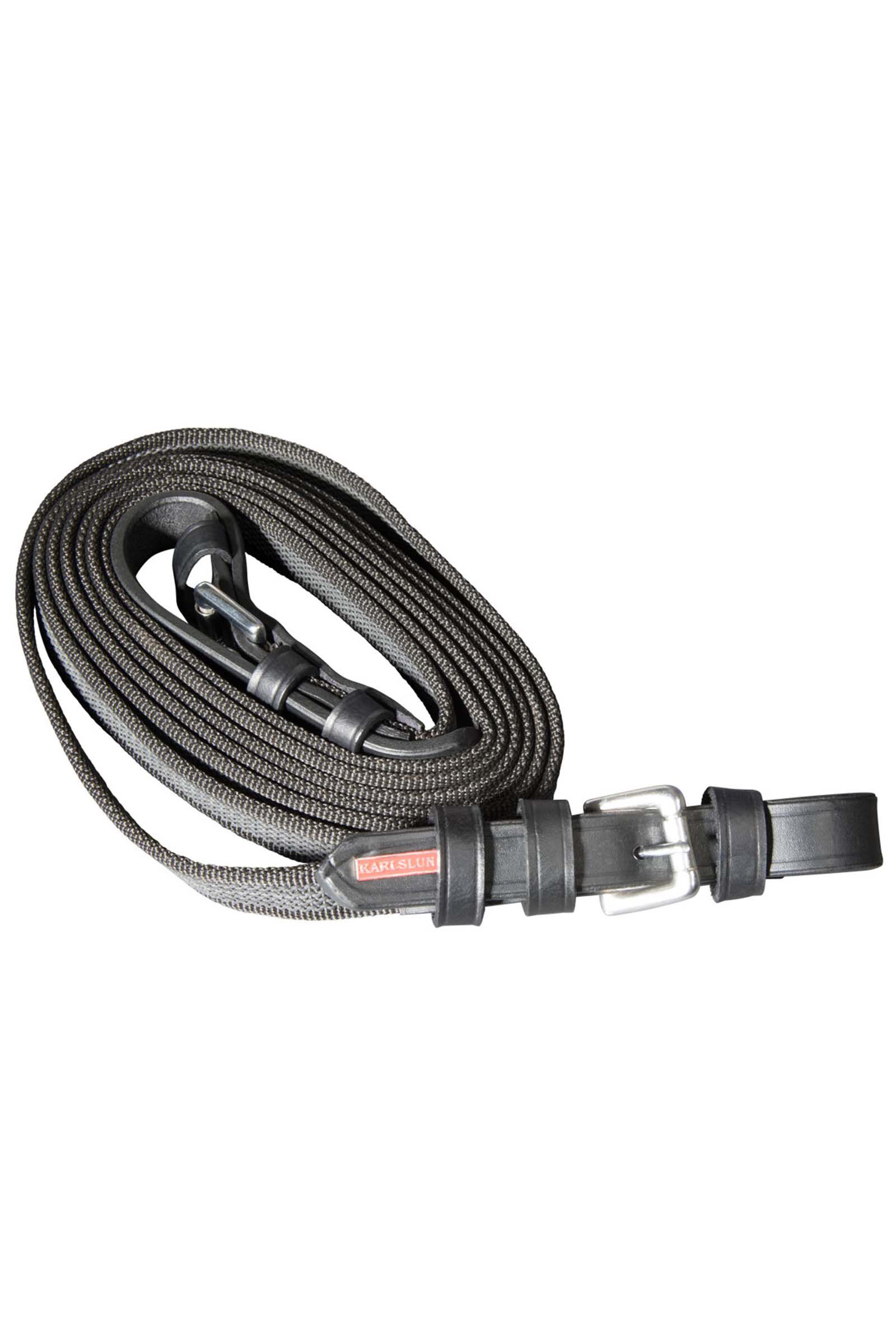 Rênes Supergrip Karlslund, Black/Chrome, IH
