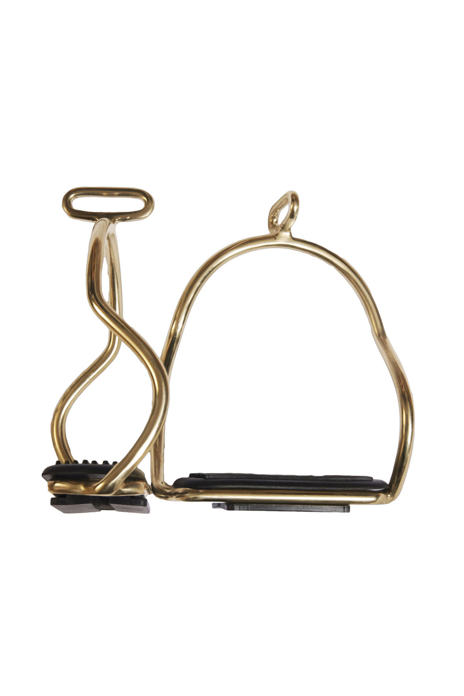 Karlslund Stirrups, gilded stainless steel, Stainless steel, IH