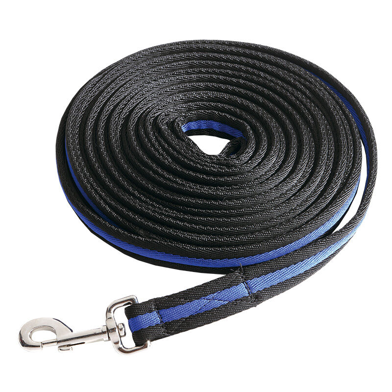 Kavalkade KavalDuo Lunge Line, Black/Blue, ONE SIZE