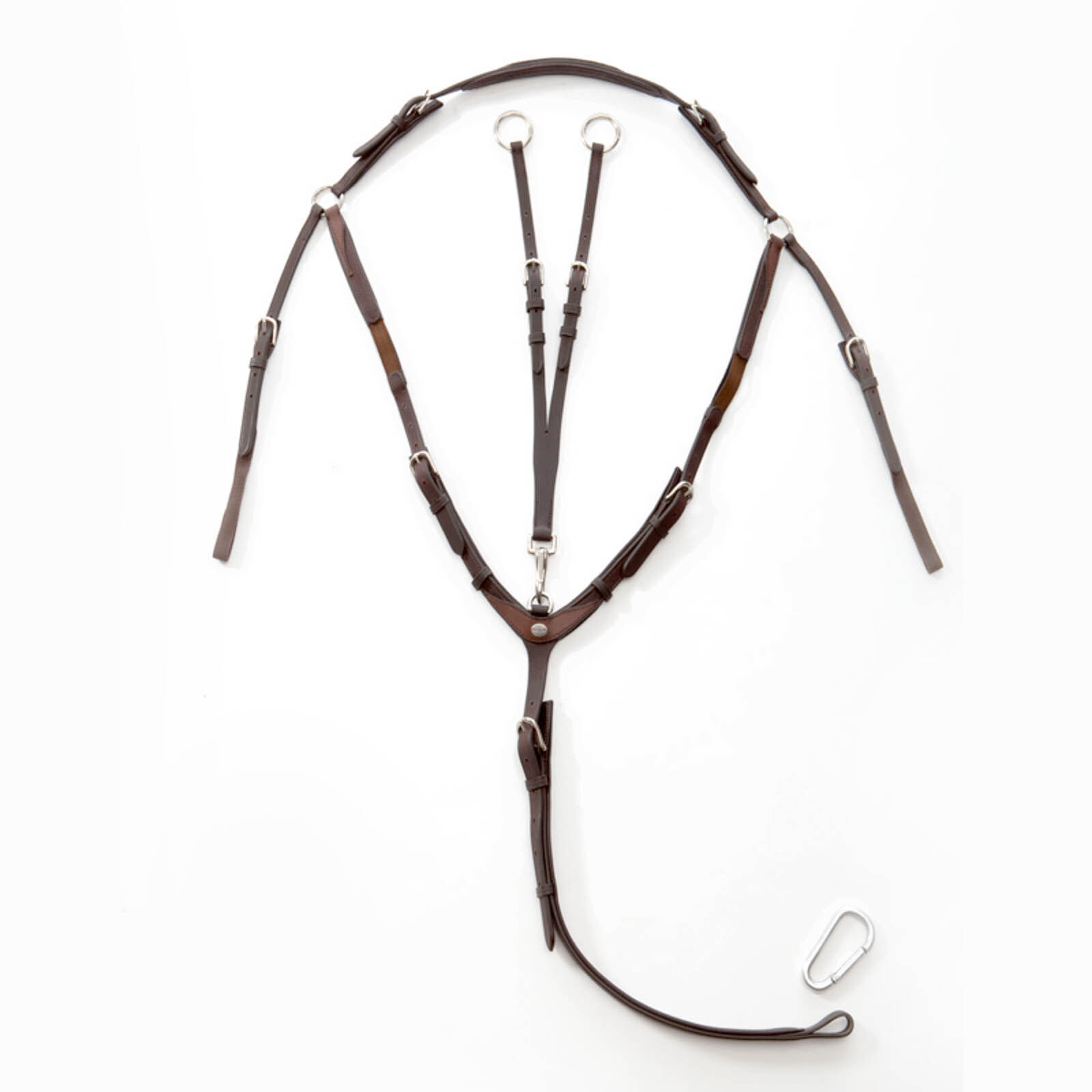 Kavalkade EveryDay Breastplate, Brown, C/F