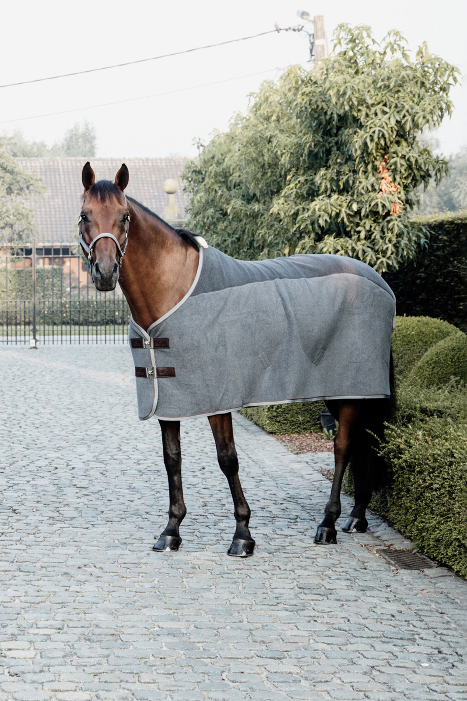 Kentucky Horsewear Heavy Fleece Cooler, Grey, 130