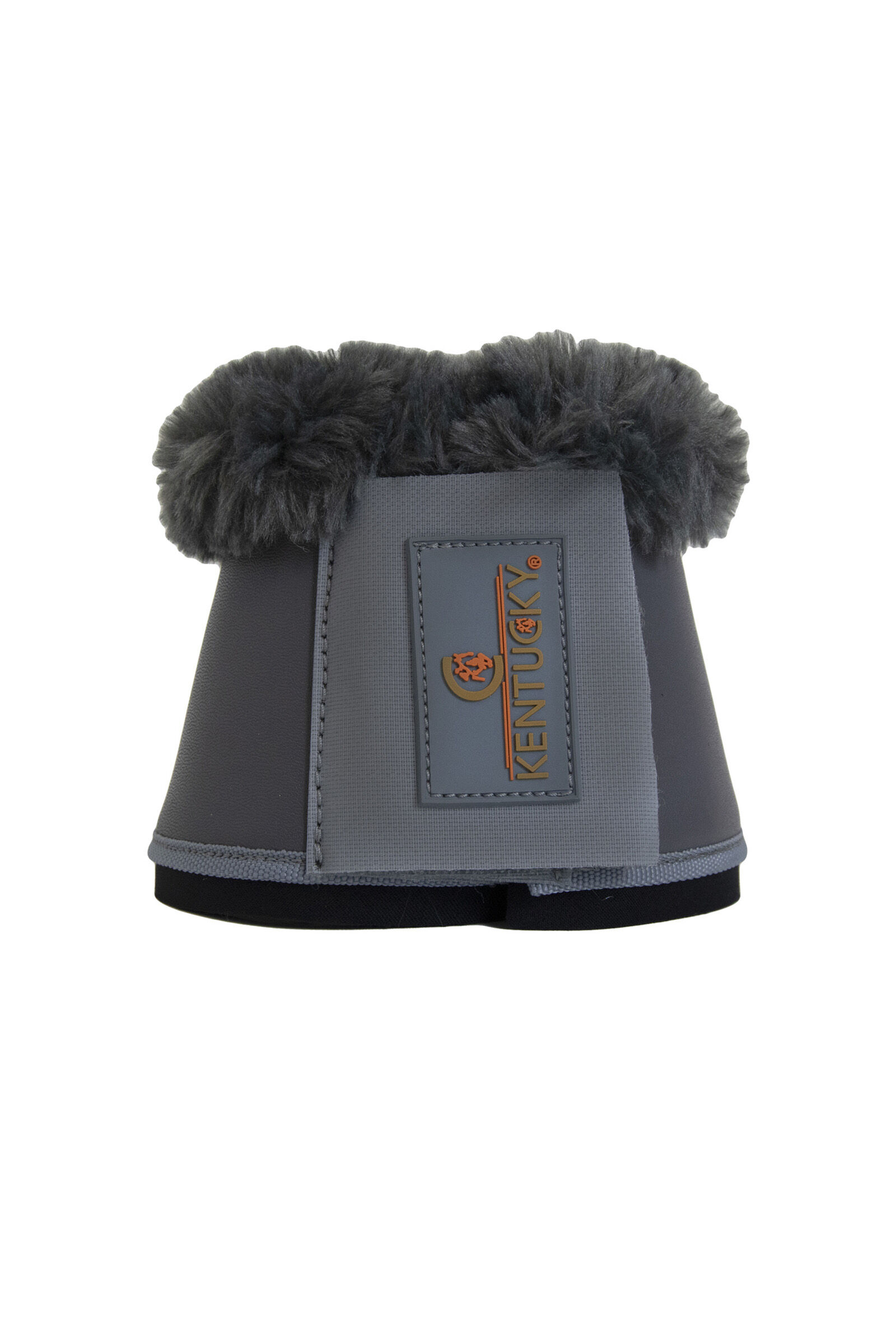 Kentucky Horsewear Sprungglocken Lammfell Leder  Grey XXL 10/26/2021 12:00:00 AM