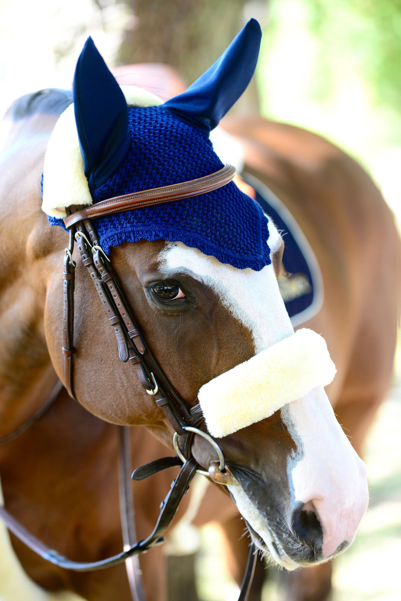 Kentucky Horsewear Lamsvel Neusriem hoes