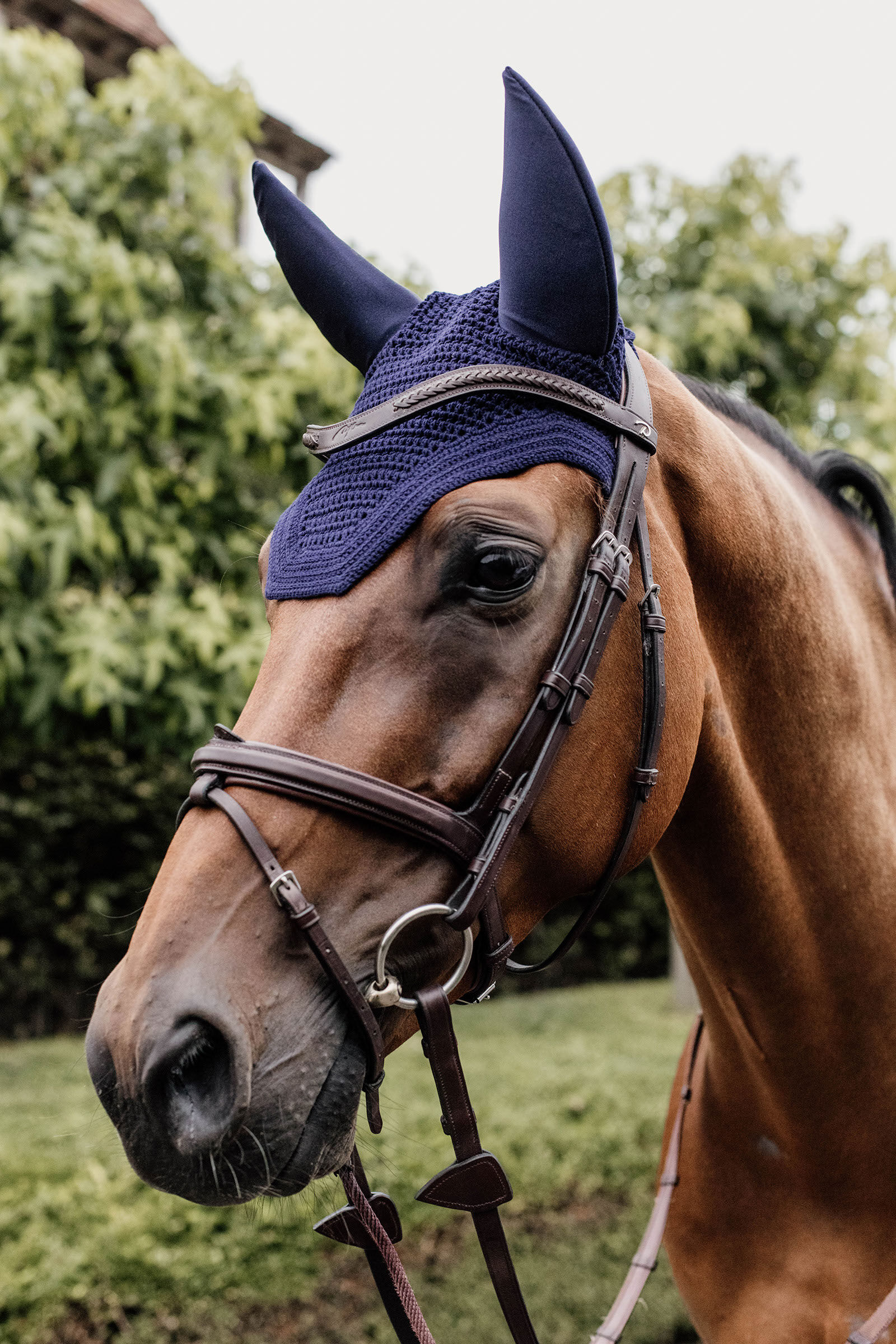 Kentucky Horsewear Fly Veil Wellington Soundless
