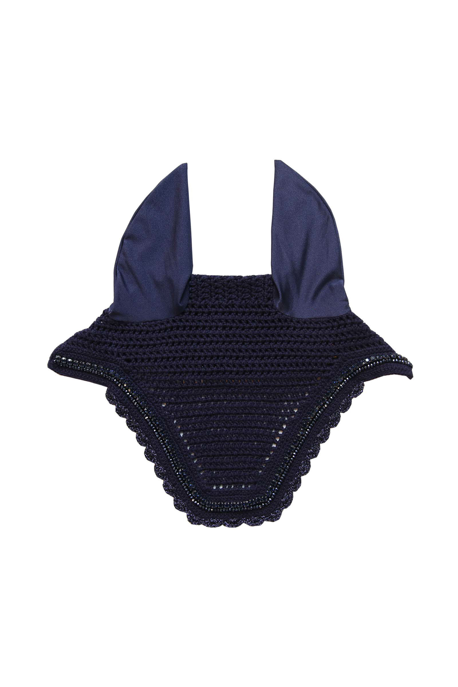 Kentucky Horsewear Wellington ljudisolerande ridhuva med kristall & pärla