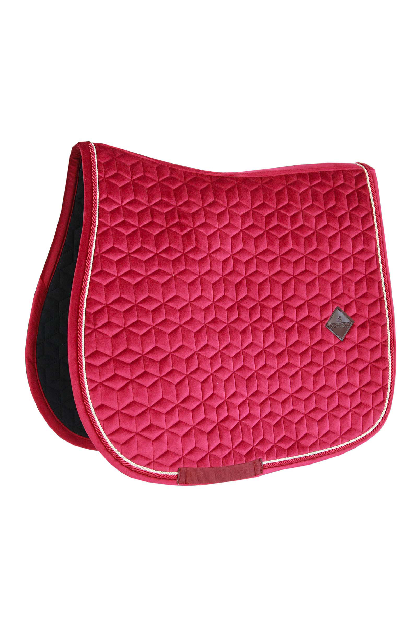 Kentucky Horsewear Velvet Ugró nyeregalátét, Fuschia rose, F