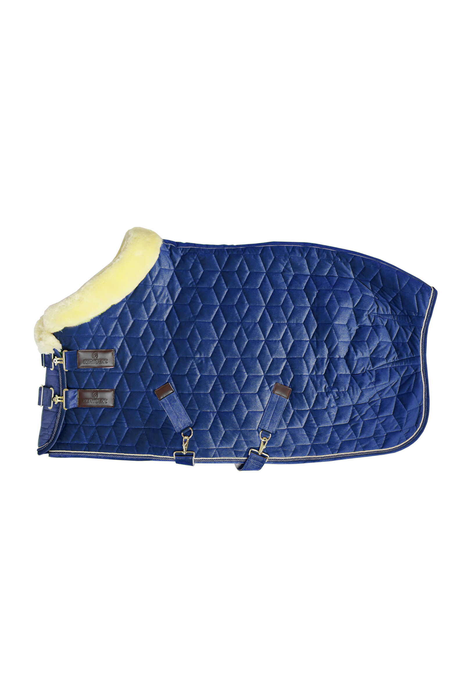 Kentucky Horsewear Velvet Show Rug täcke, 160g  DB/AB 130 unisex