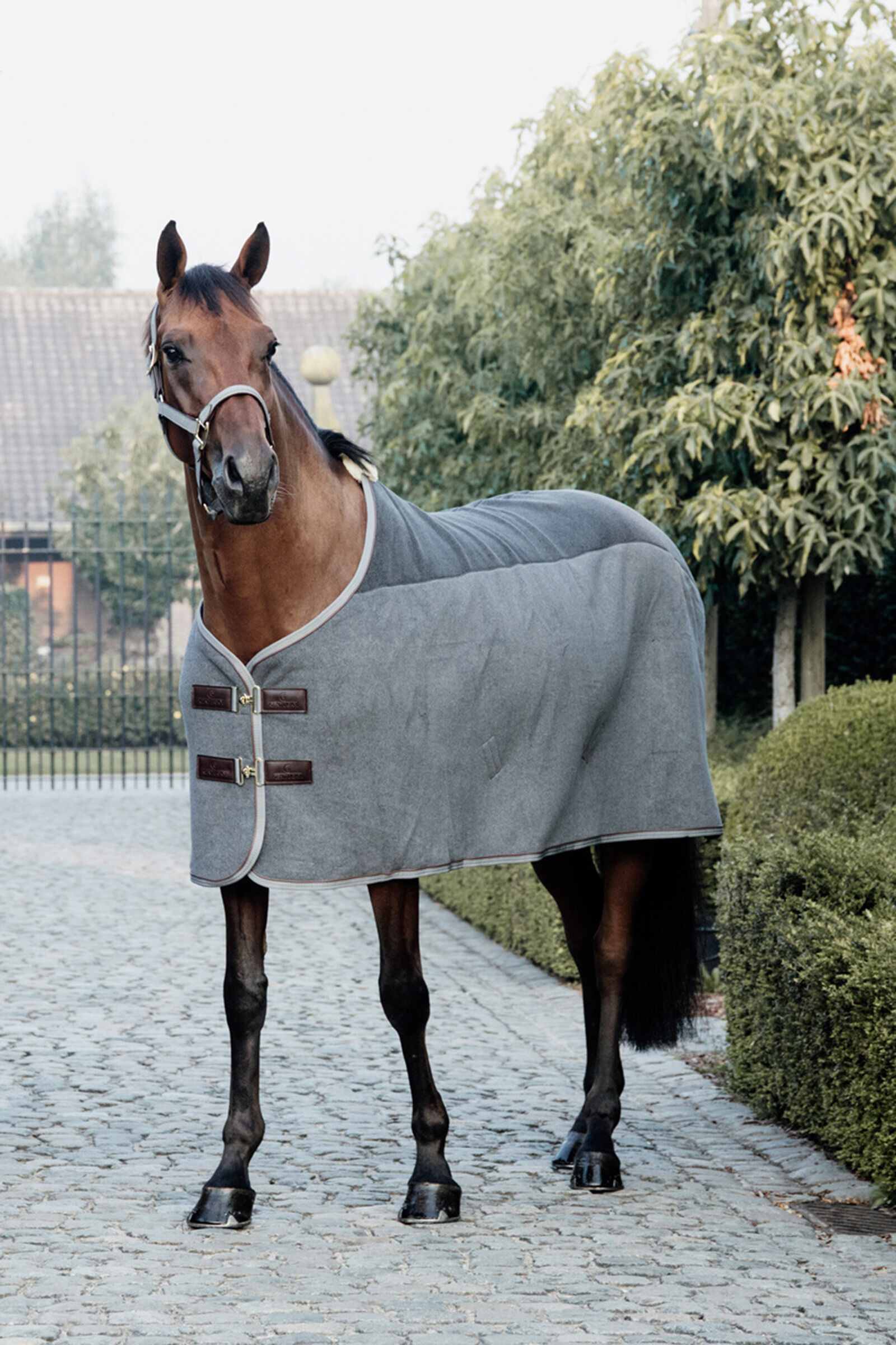 Kentucky Horsewear Tiny Heavy Fleece Rug, Grey, 80