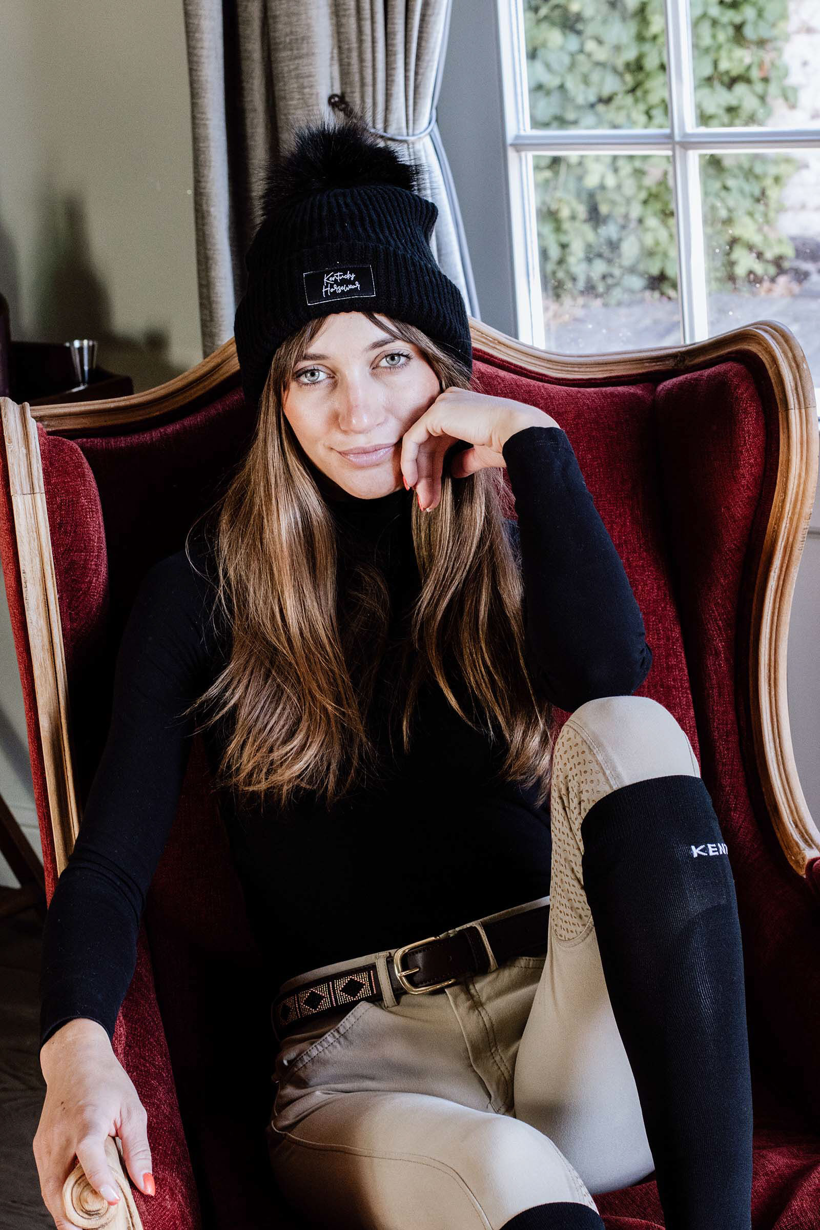 Kentucky Horsewear Pompom Muts