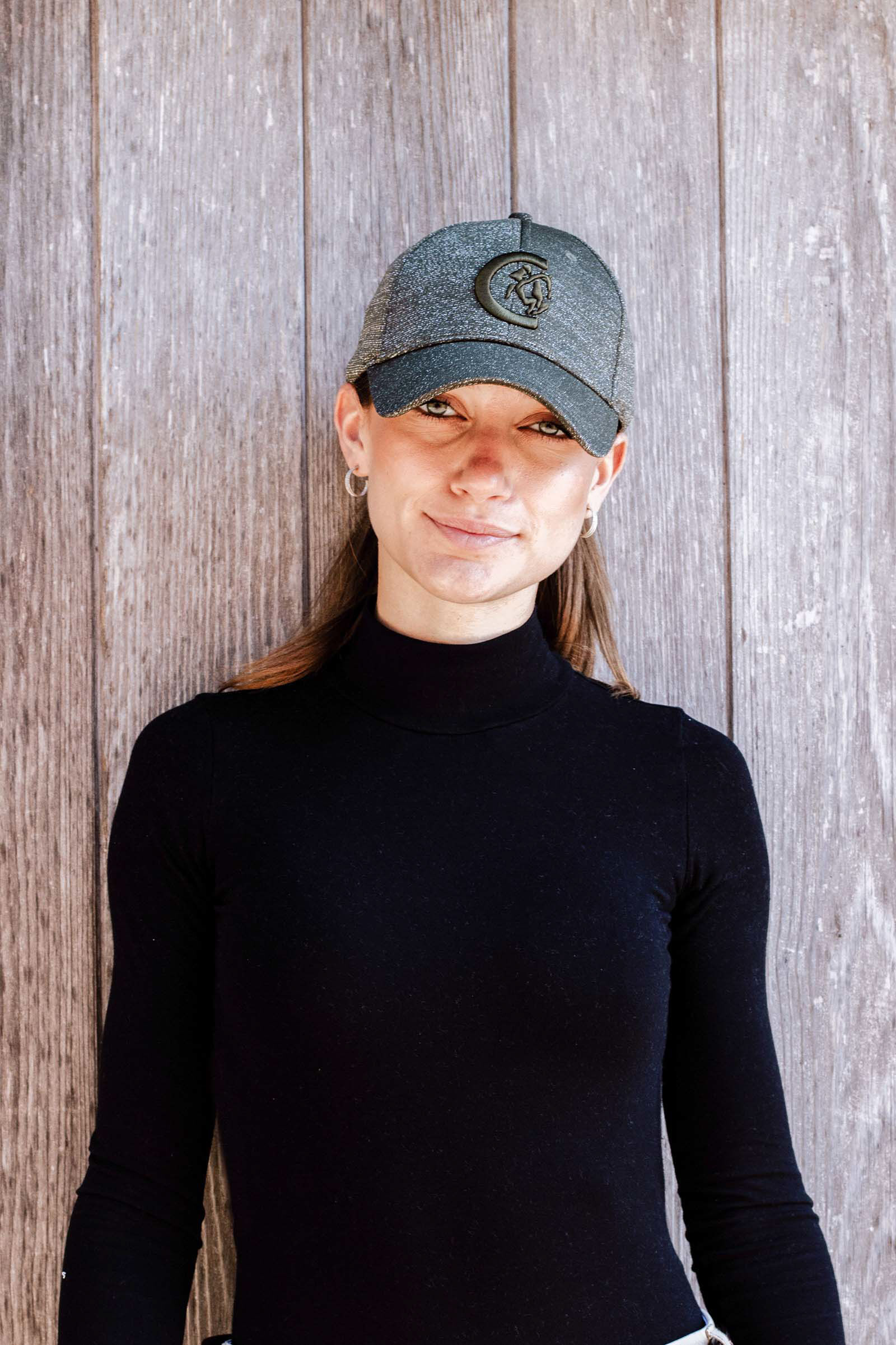Kentucky Horsewear Glitter Casquette Baseball, Ponderosa Pine Dark green, ONE SIZE