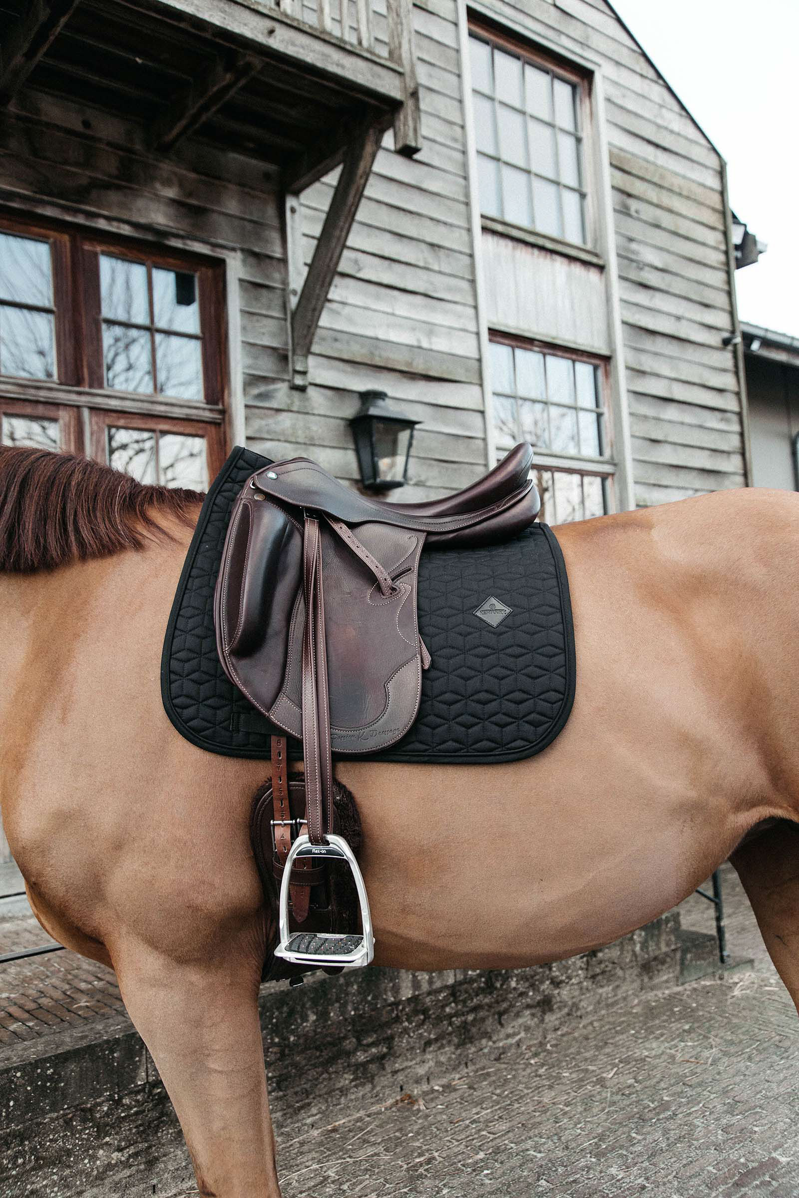 Kentucky Horsewear tapis de selle dressage basic, Black, F