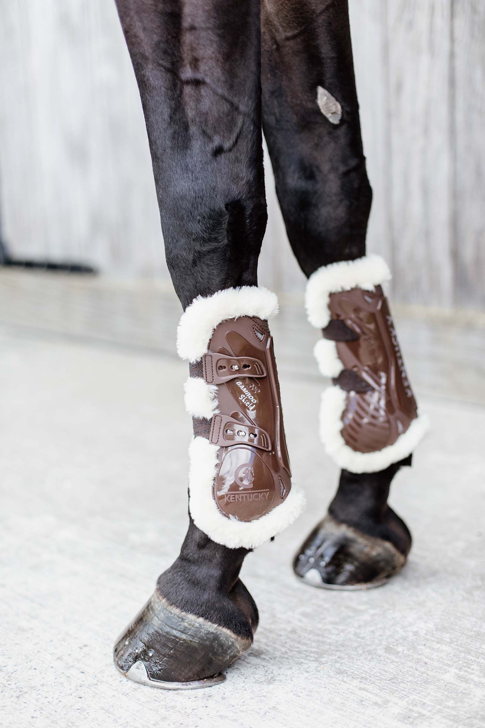 Kentucky Horsewear Peesbeschermers Bamboo Elastic Vegan Wol