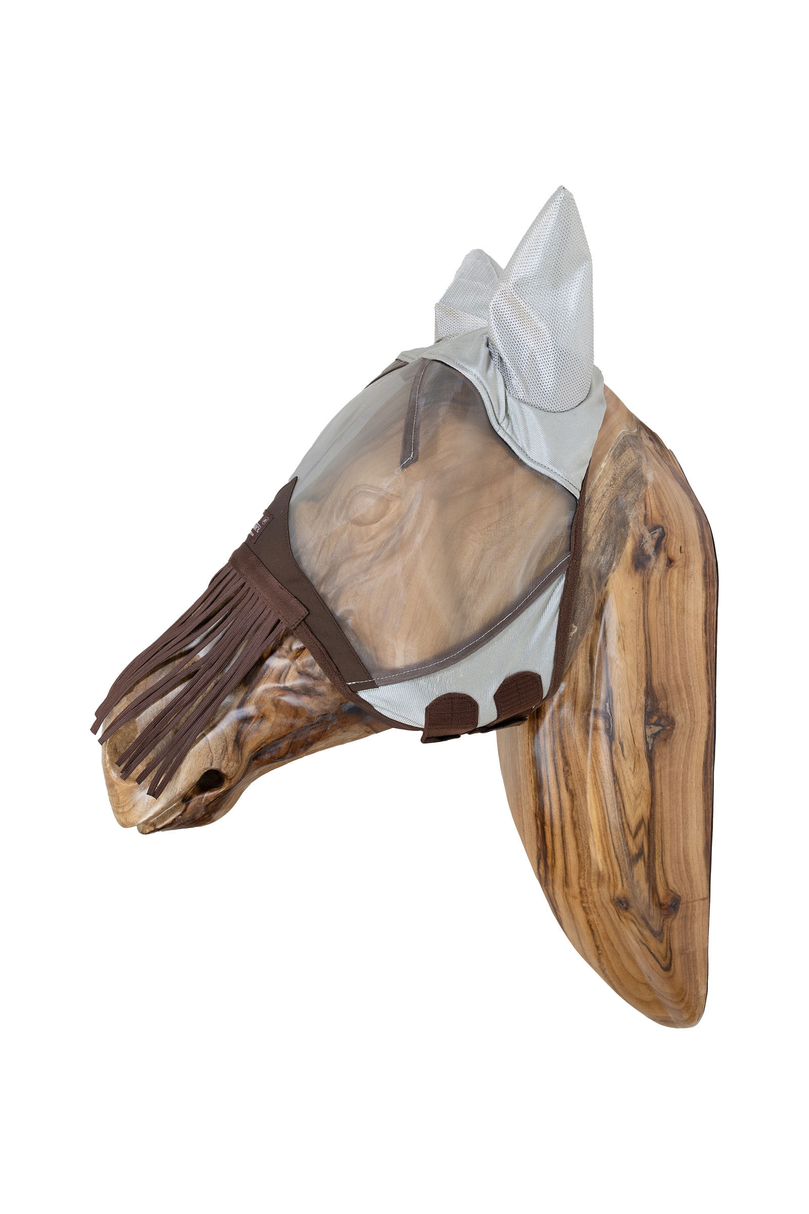 Kentucky Horsewear Fly mask classic with ears & nose tassels