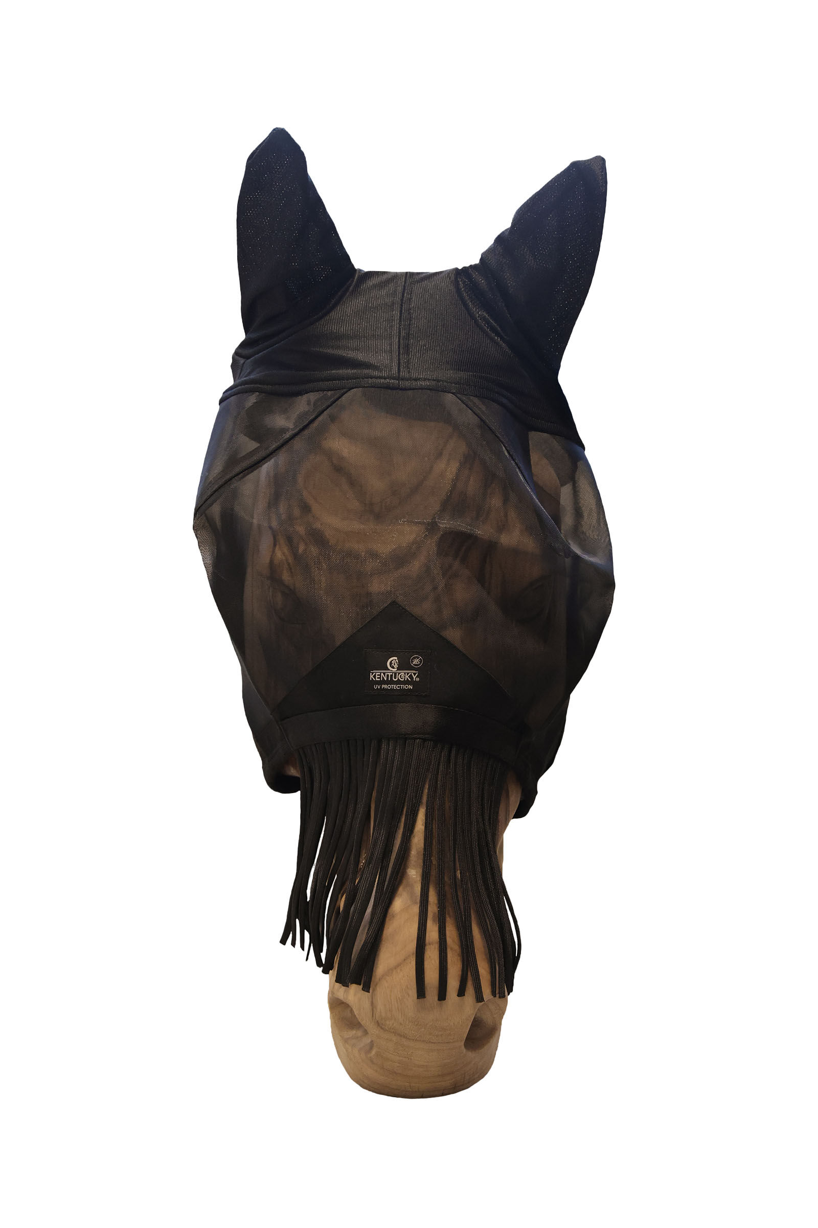 Kentucky Horsewear Fly mask classic with ears & nose tassels