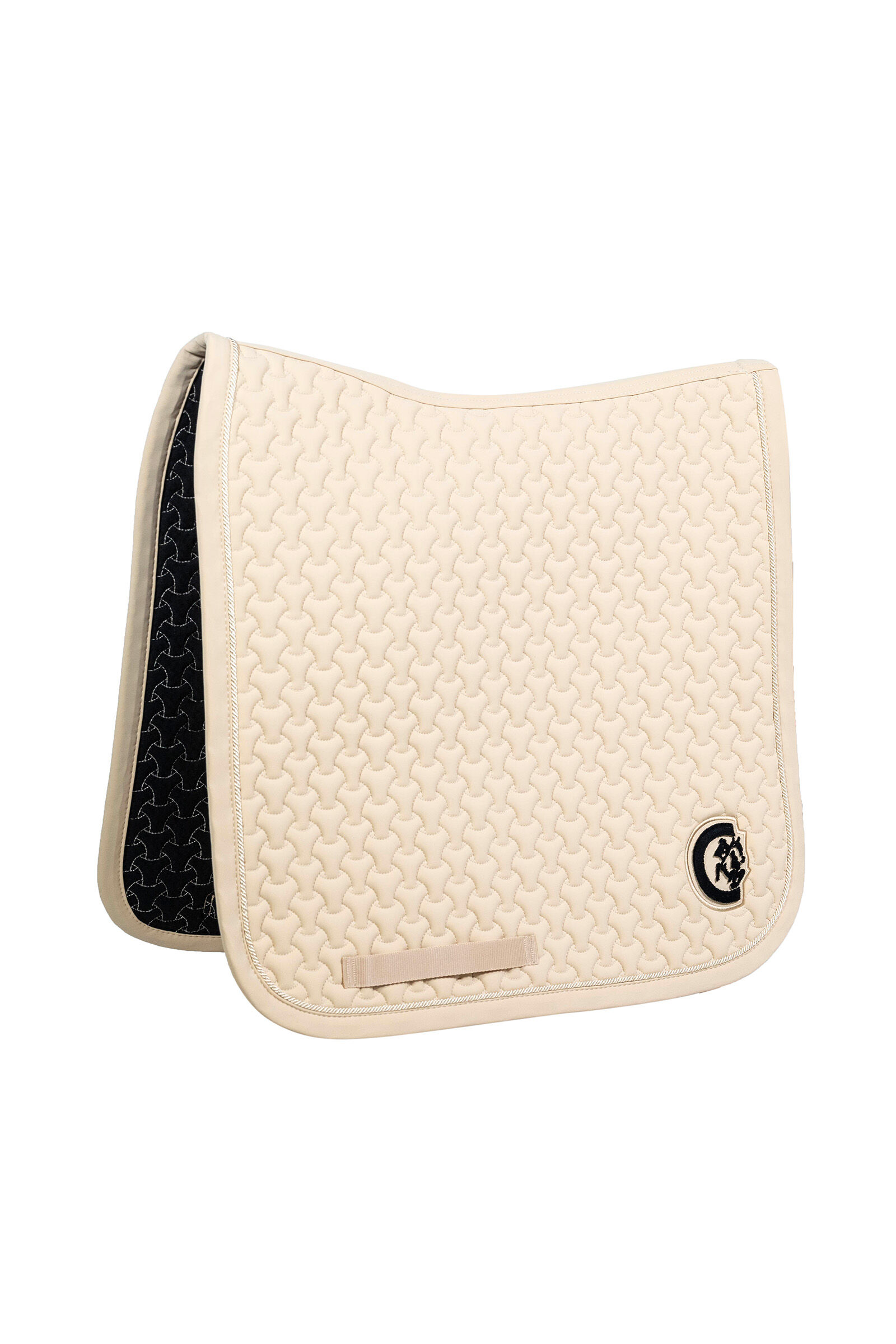 Kentucky Horsewear Saddle Pad Plaited 3D Logo Dressage