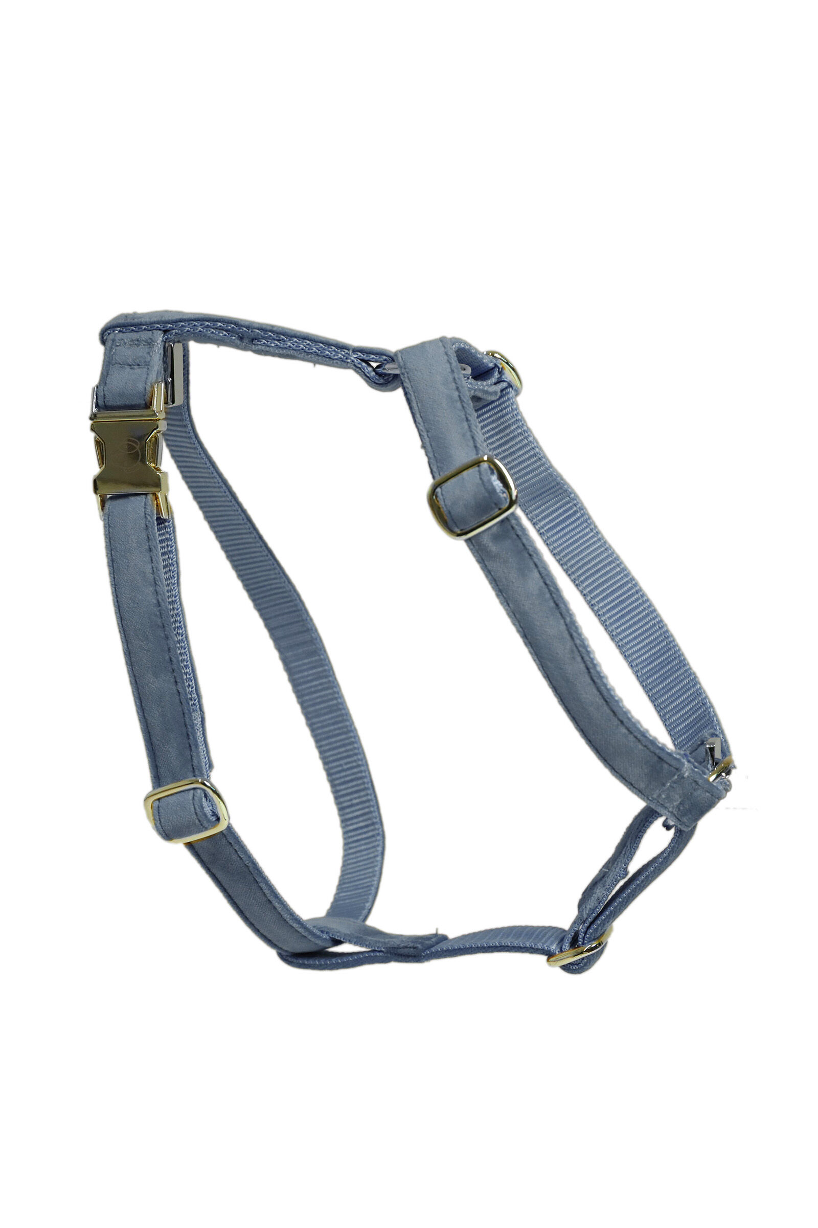 Kentucky Dogwear Loop Velvet Dog Harness, Light Blue, M