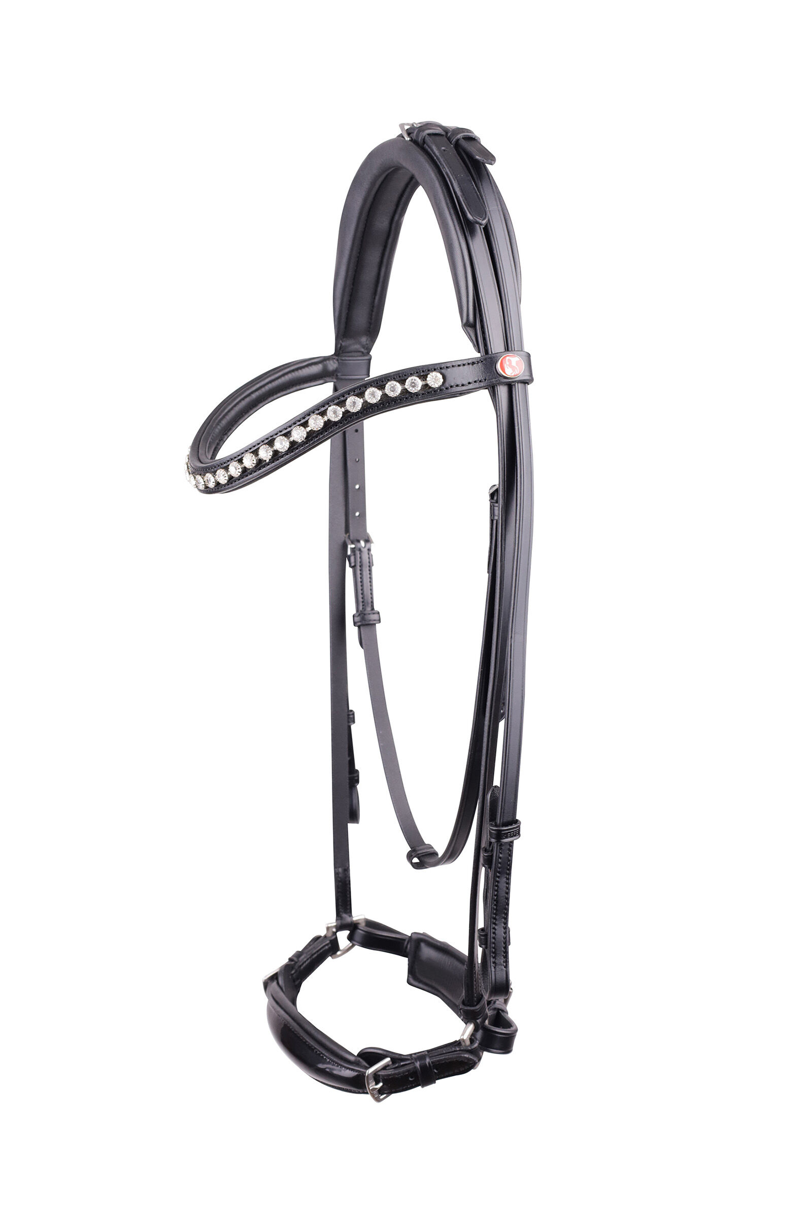 Kieffer Snaffle Bridle Melody, Black/Black, C