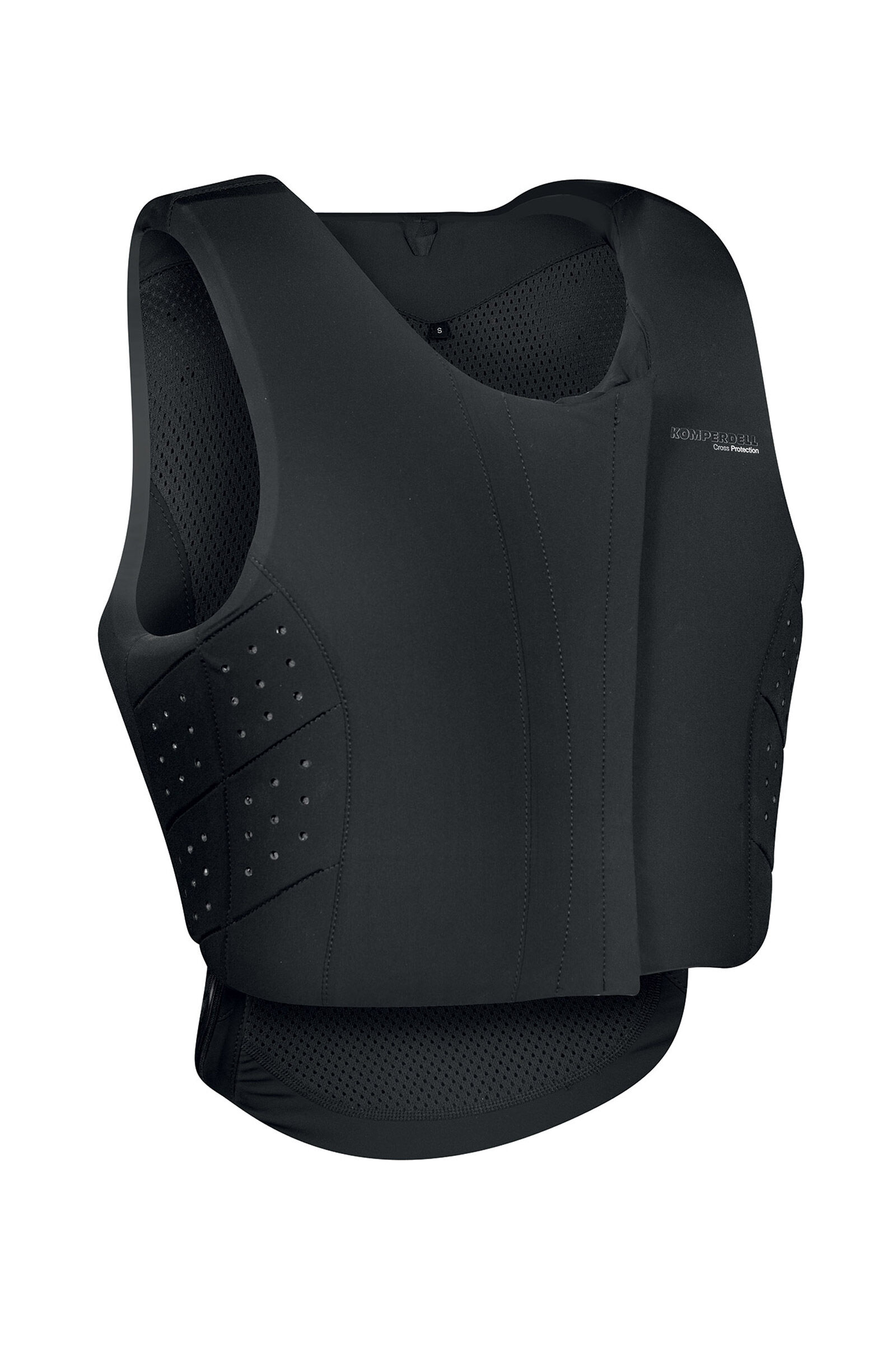 Komperdell Safety väst framknäppt, Regular Fit