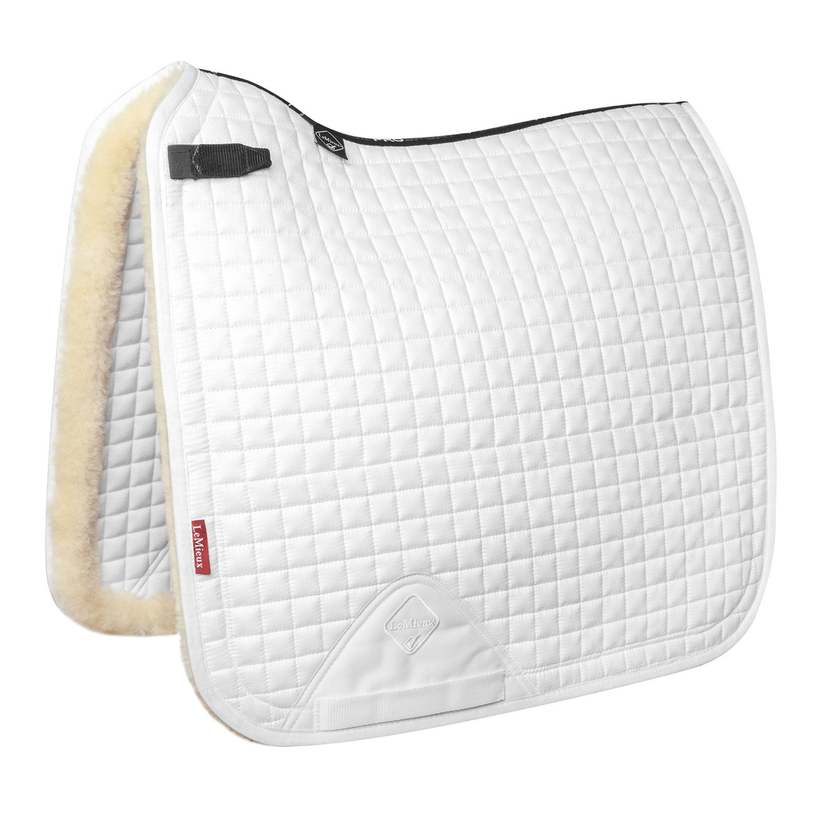 LeMieux Sensitve Dressage Square, WH/AB, F