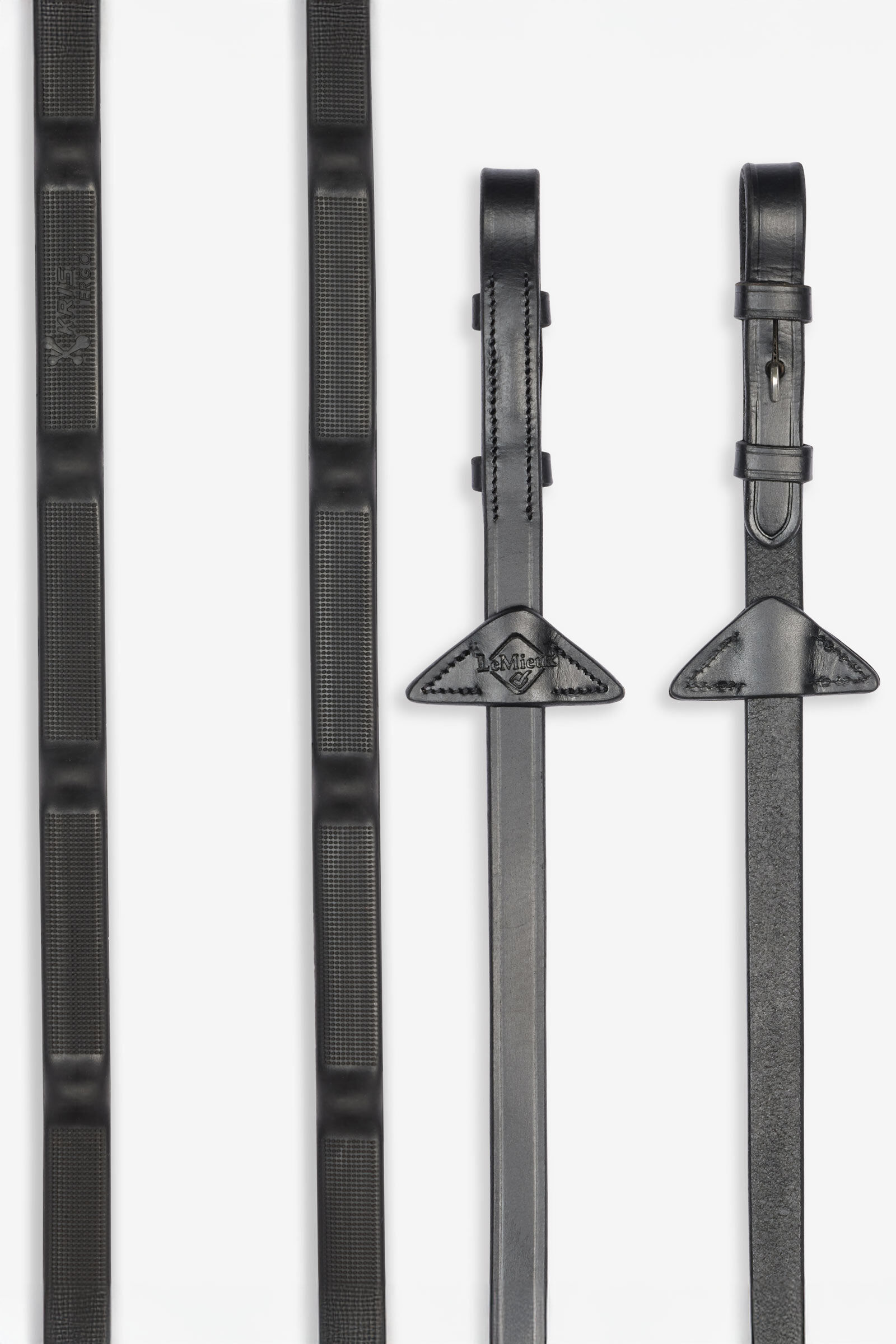 LeMieux Ergo Grip Rubber Reins With Integrated Stops
