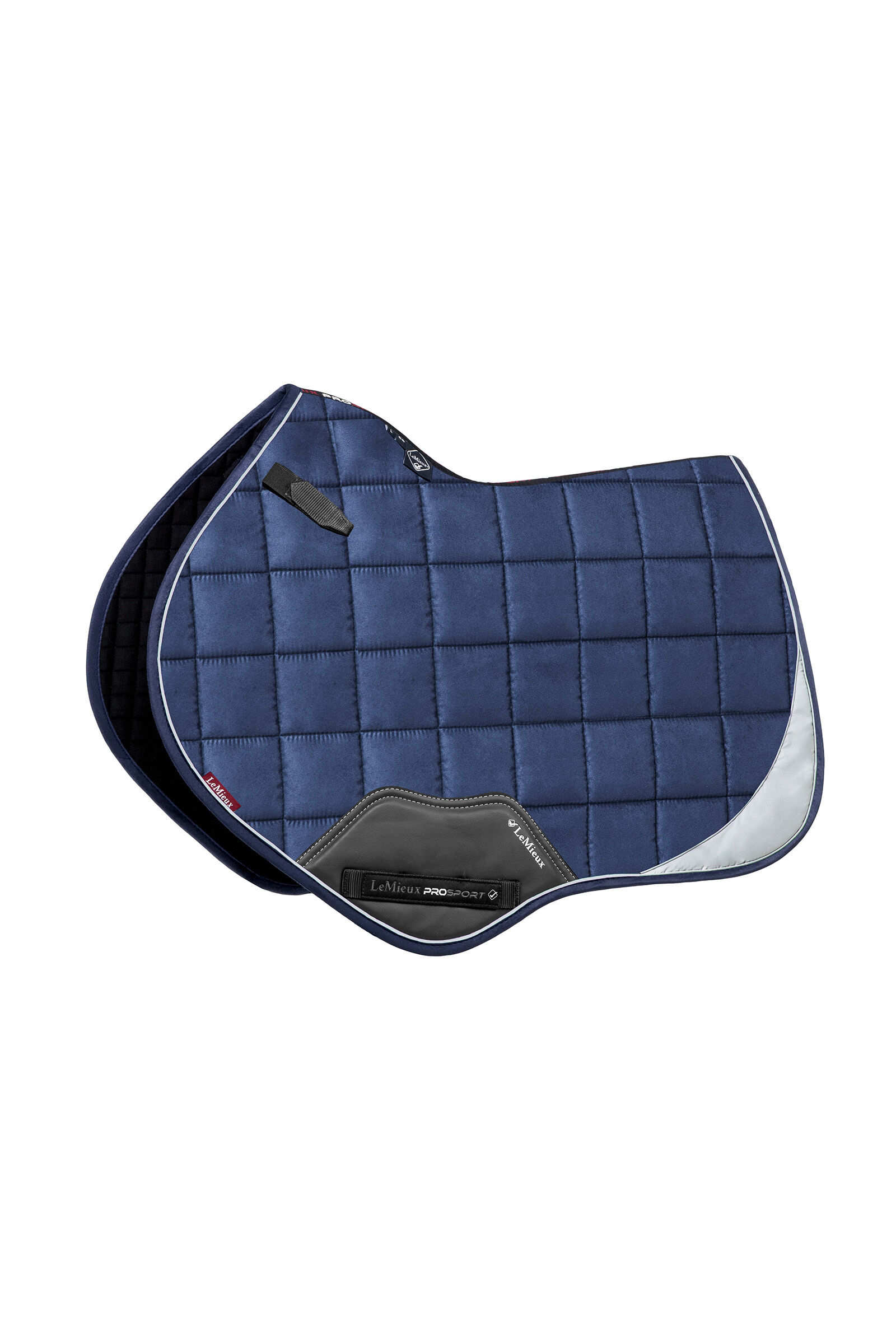 LeMieux Reflective Suede Close Contact Square Saddle Pad