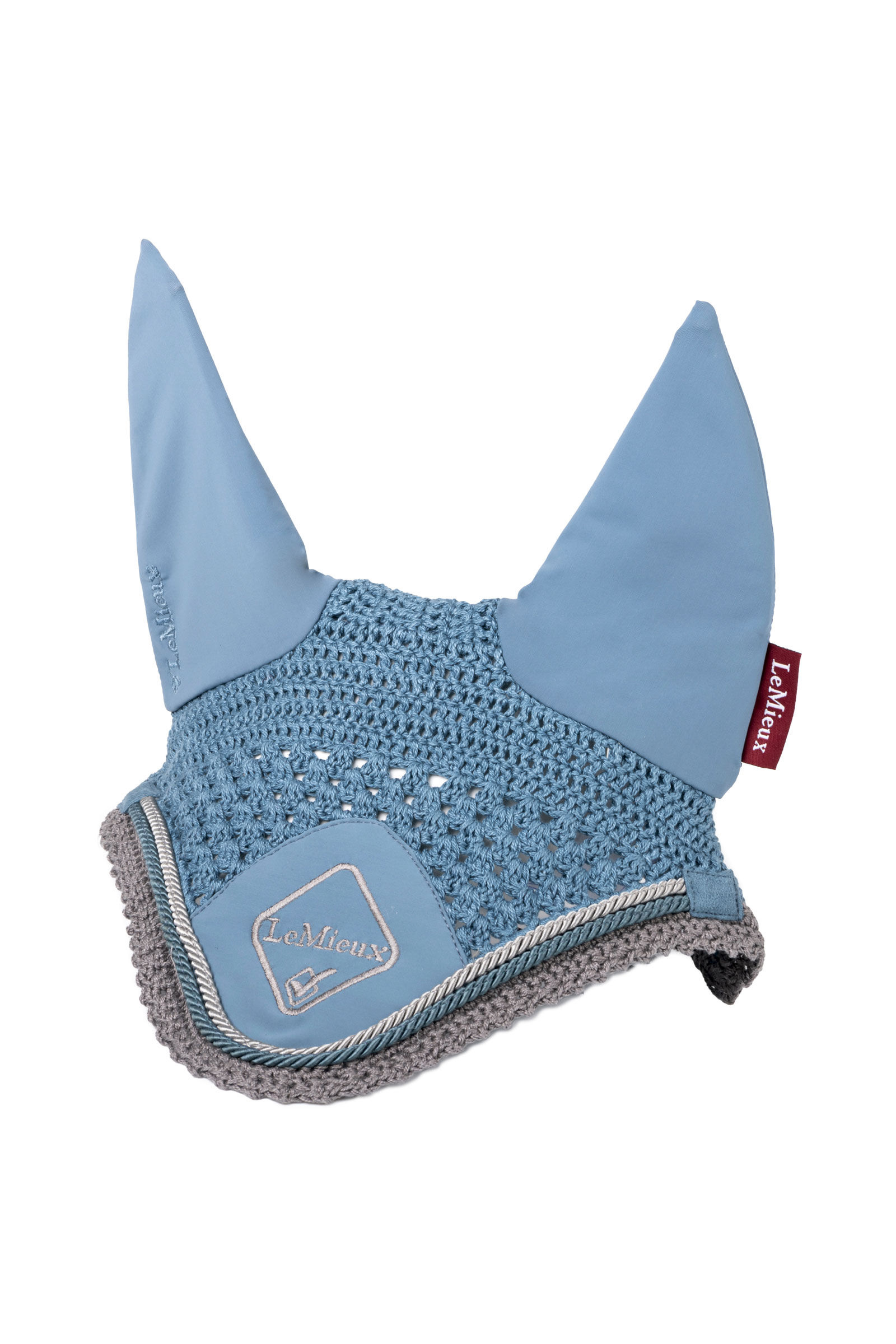 LeMieux Classic Fly Hood, Ice Blue, XF