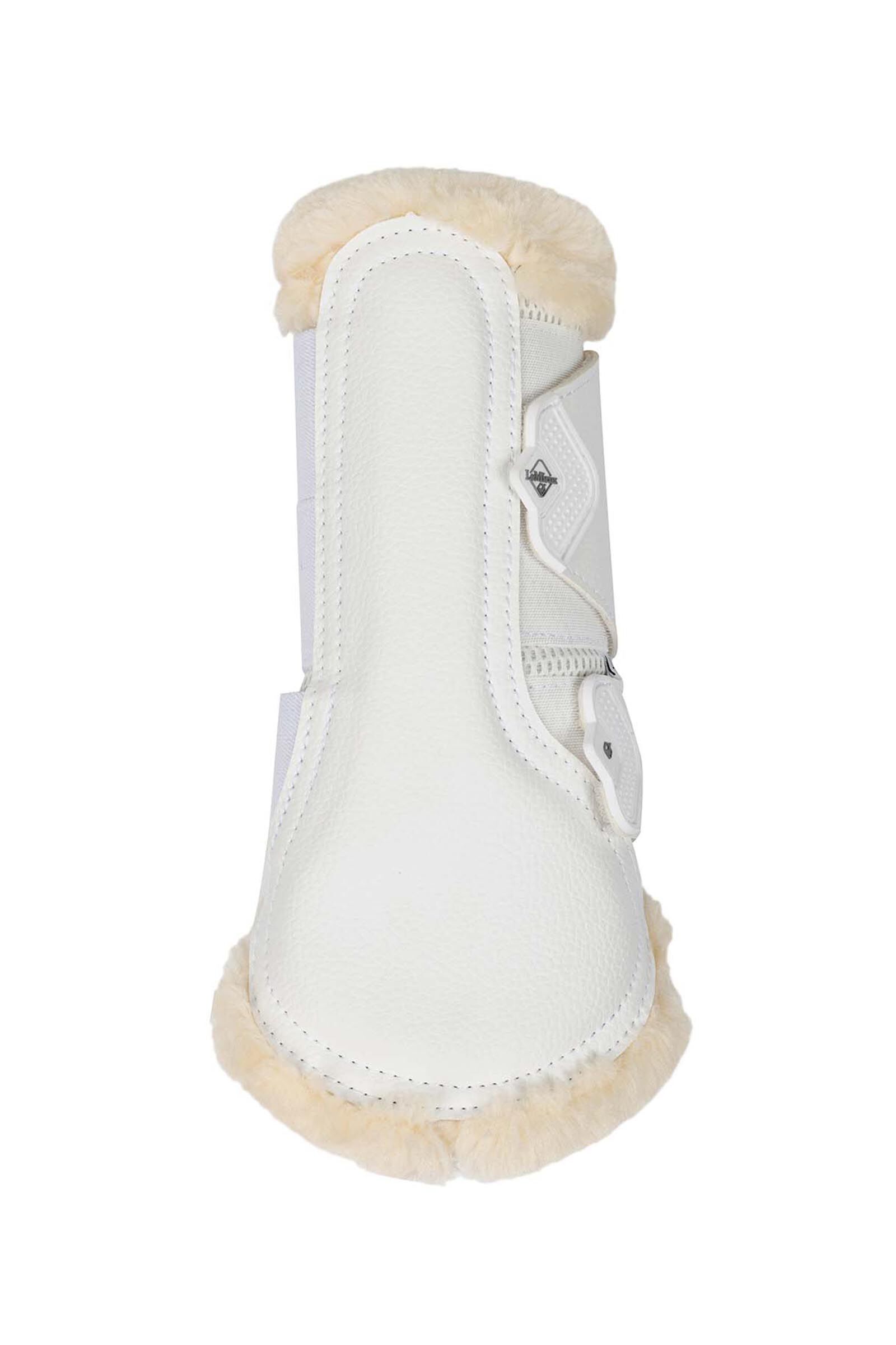 LeMieux Síťované kamaše s fleecovým okrajem, White/Natural, M