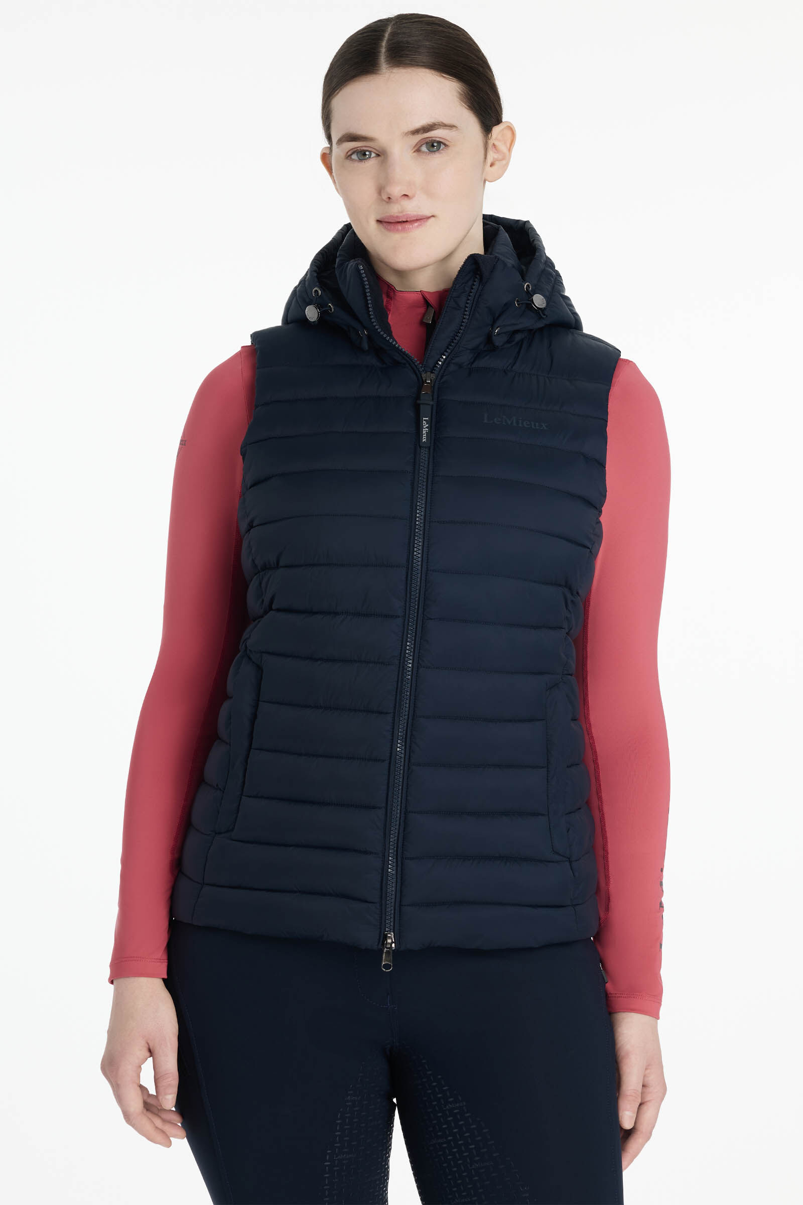 LeMieux Rose Women´s Hooded Puffer Gilet