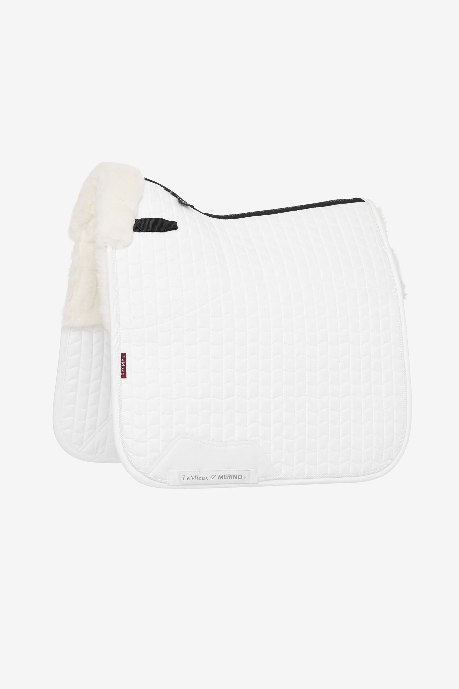 LeMieux Merino+ Tapis Dressage effet suédine, demi-doublé