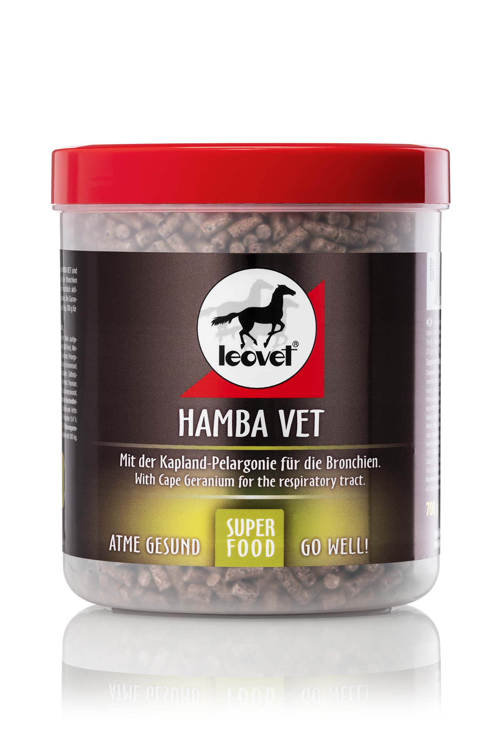 Leovet HAMBA Vet - Preparat na drogi oddechowe, 700g