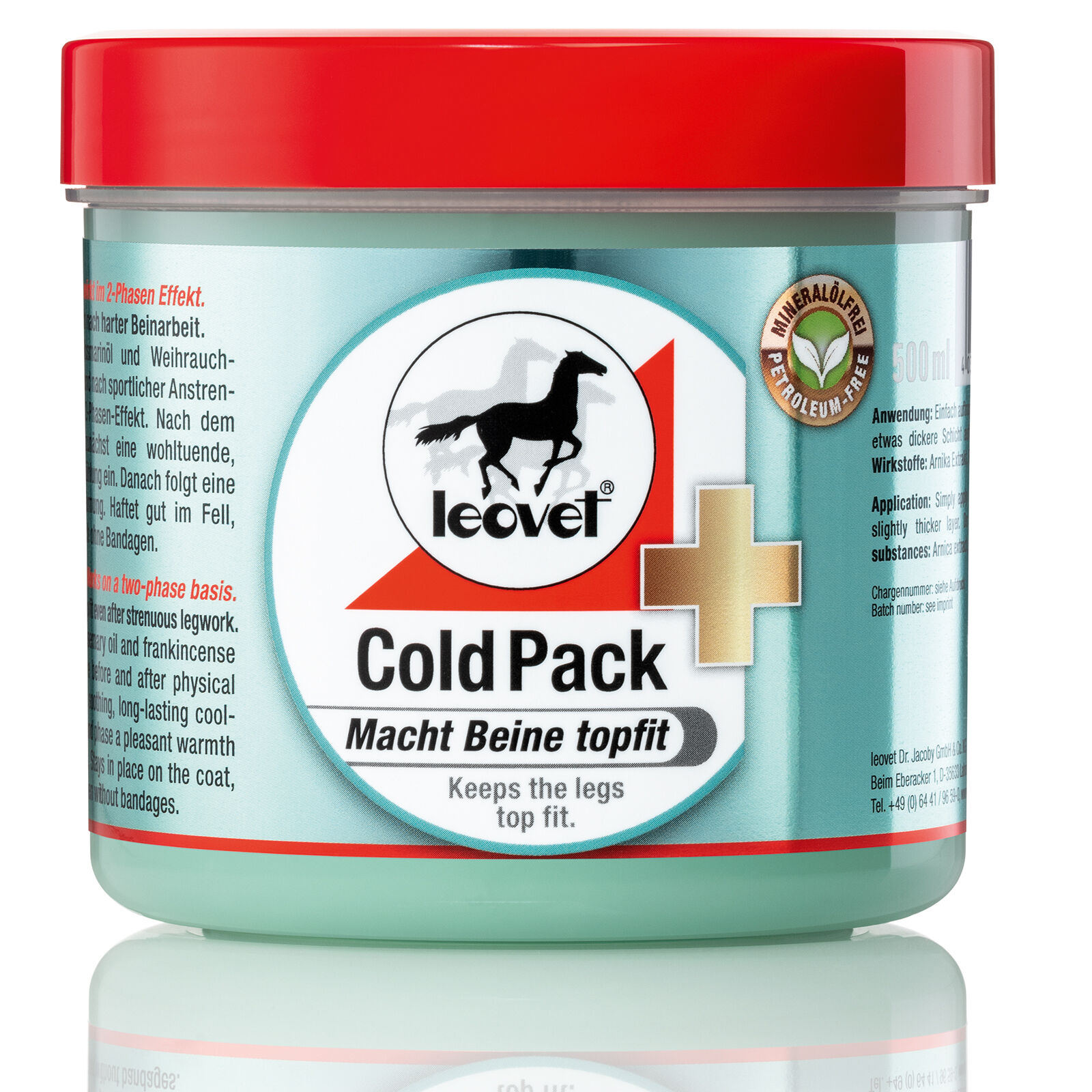 Leovet Cold Pack 500ml - Żel regenerująco-chłodzący