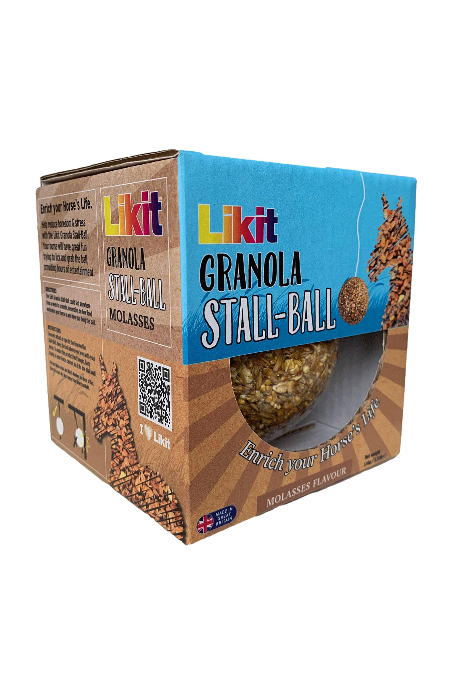 Waldhausen Likit graanbal, 1,6 kg, Molasses, 1.6