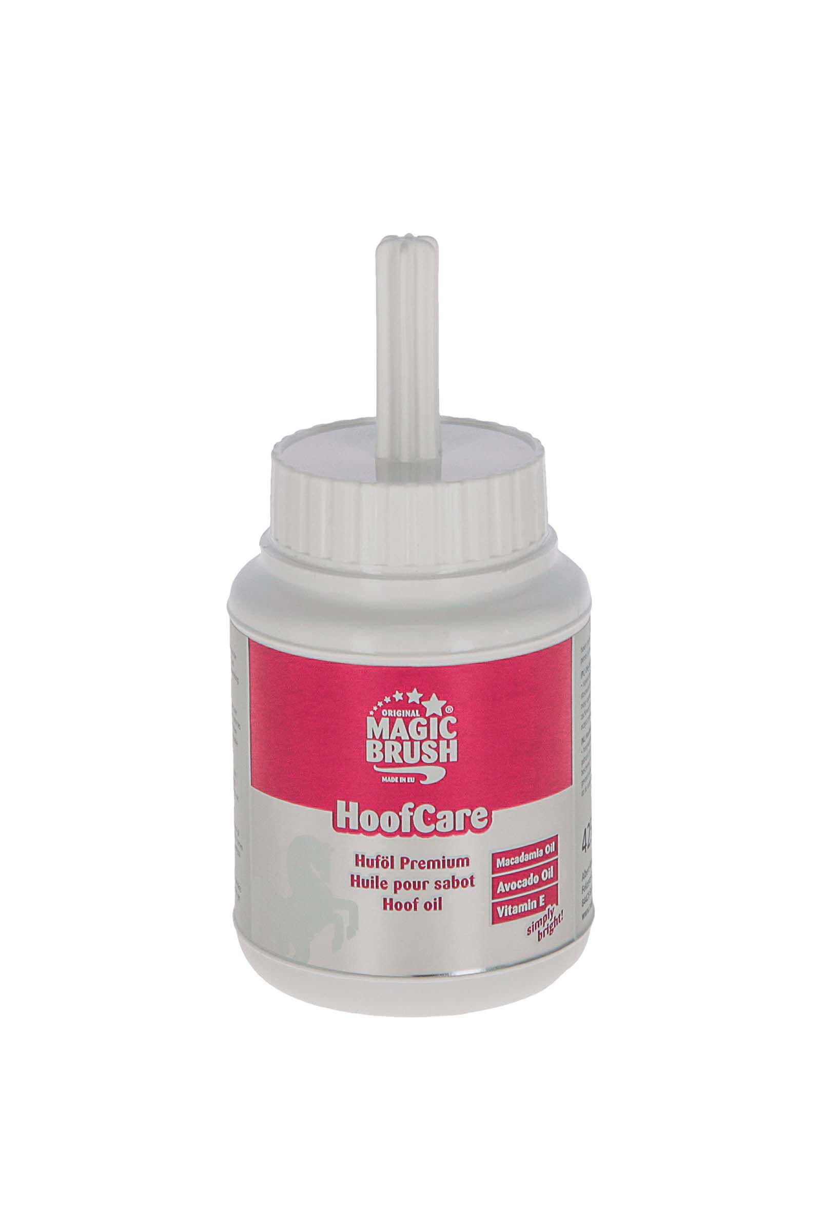 Magic Brush Hoof Oil Premium med borste, 425 ml