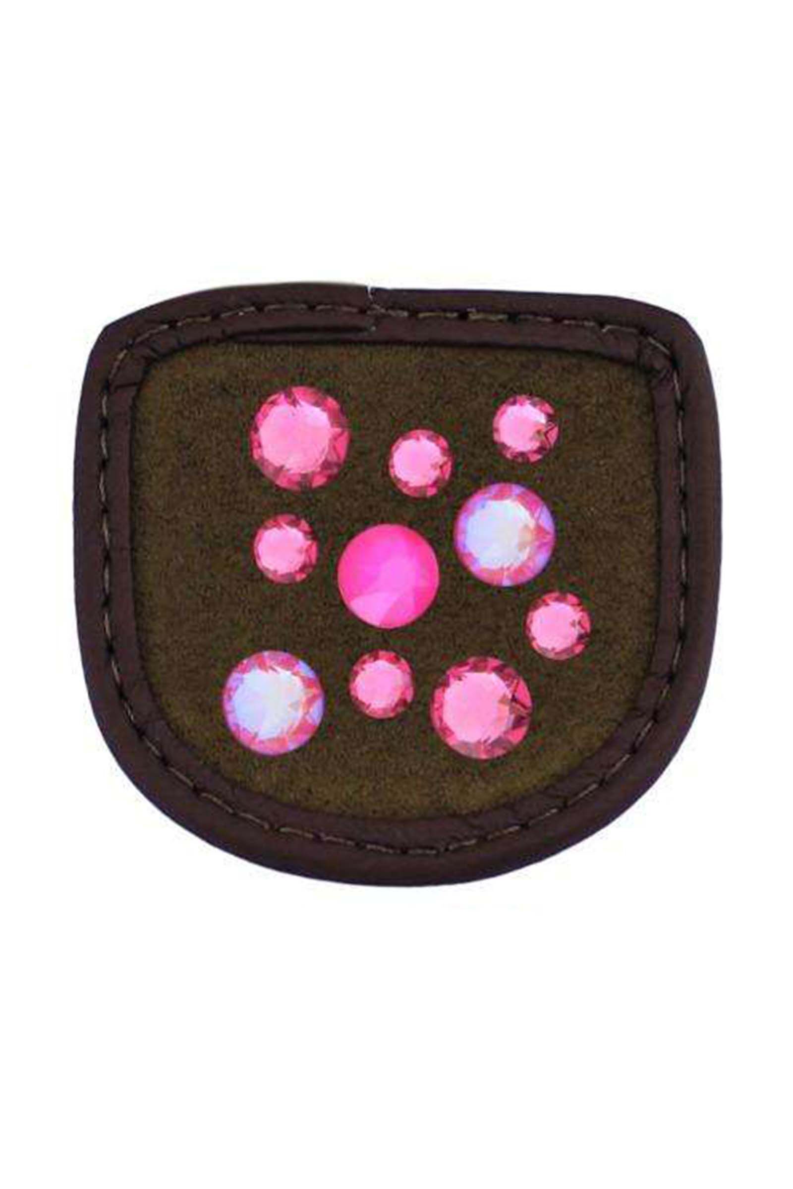 MagicTack Pink Poison Riding Gloves Patches, Brown, ONE SIZE