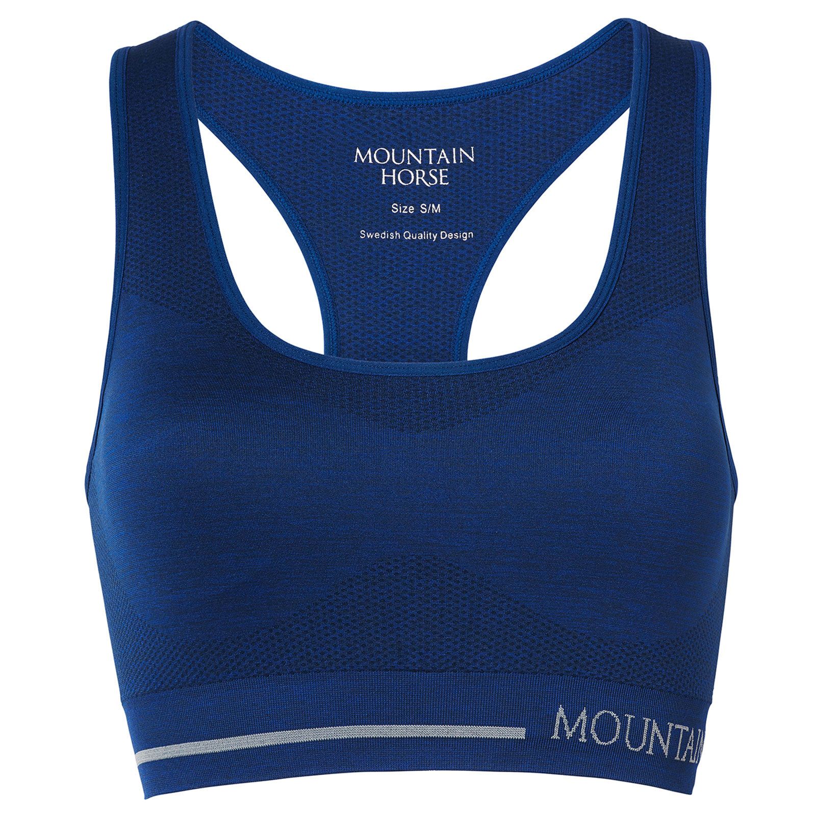 Mountain Horse Adore Women's Tech Top, Blueprint/ Melange Grey, XXS/XS