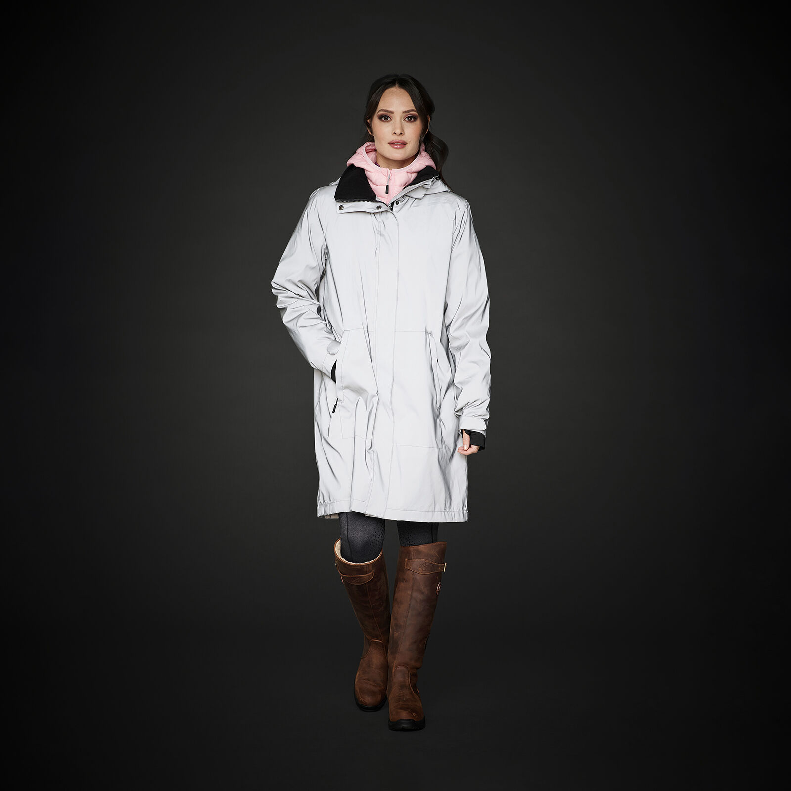Mountain Horse Flash Parka  Silver XS