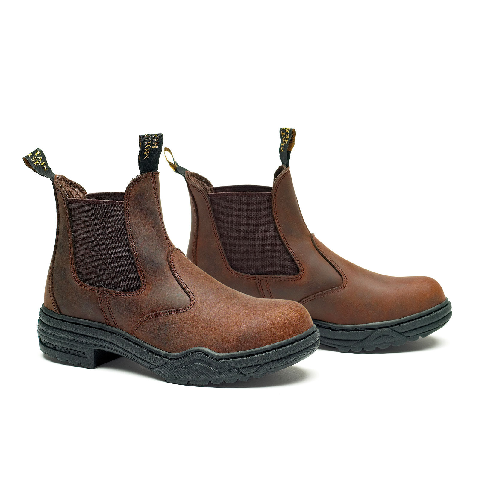Mountain Horse Jodhpur Stable Boots, Chocolate Brown, 44