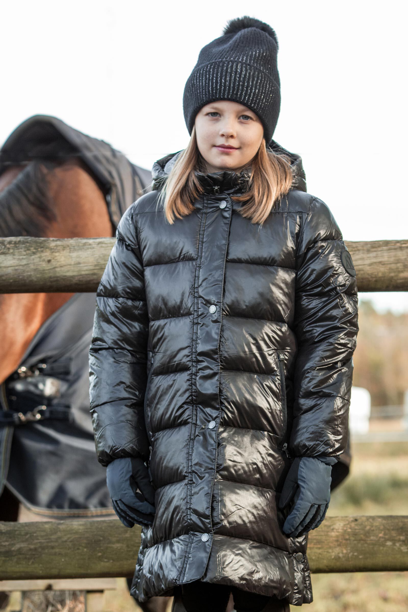 Mountain Horse Irma cappotto lungo imbottito per bambini