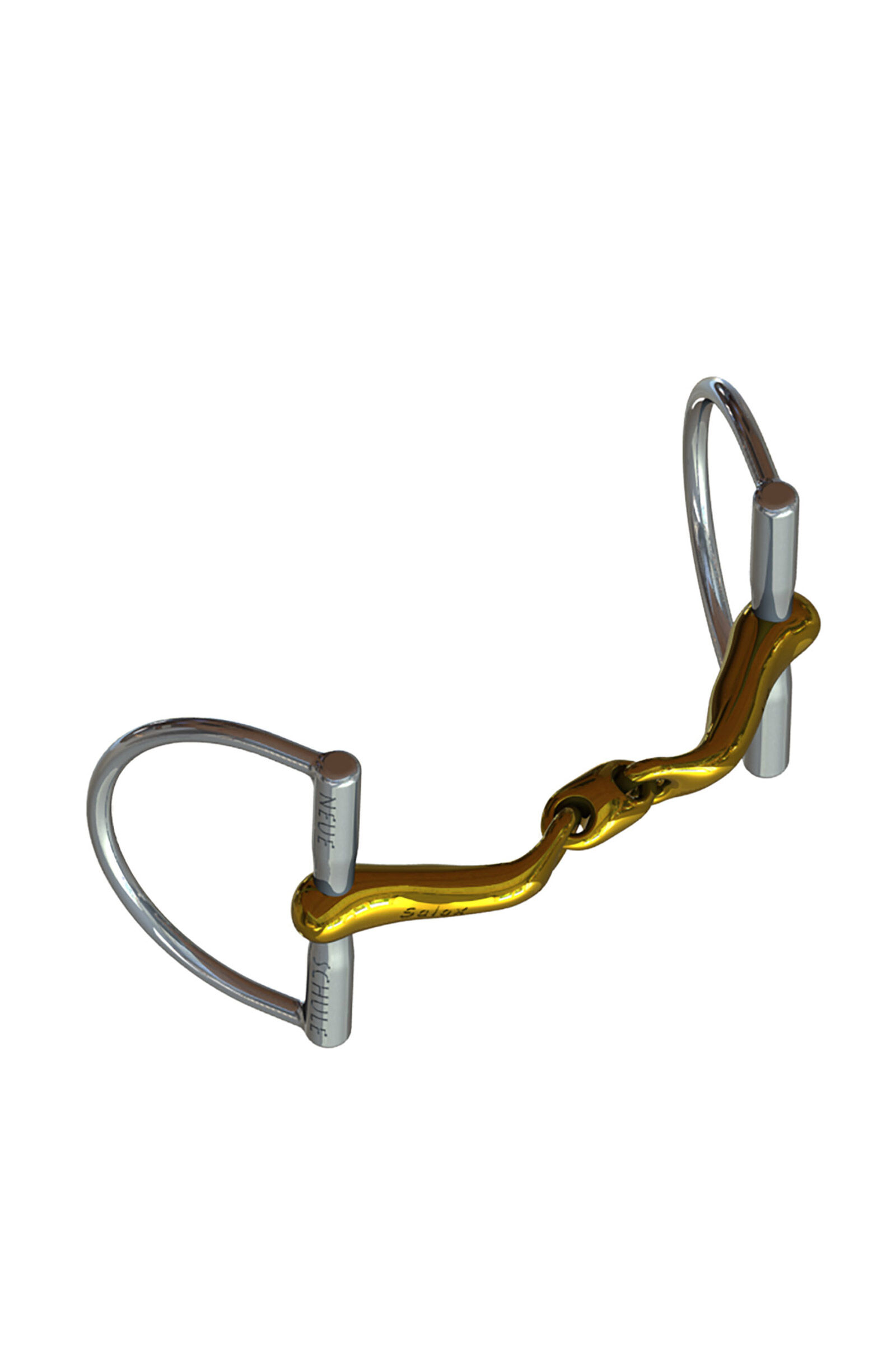 Neue Schule Bits D-Ring Gebiss
