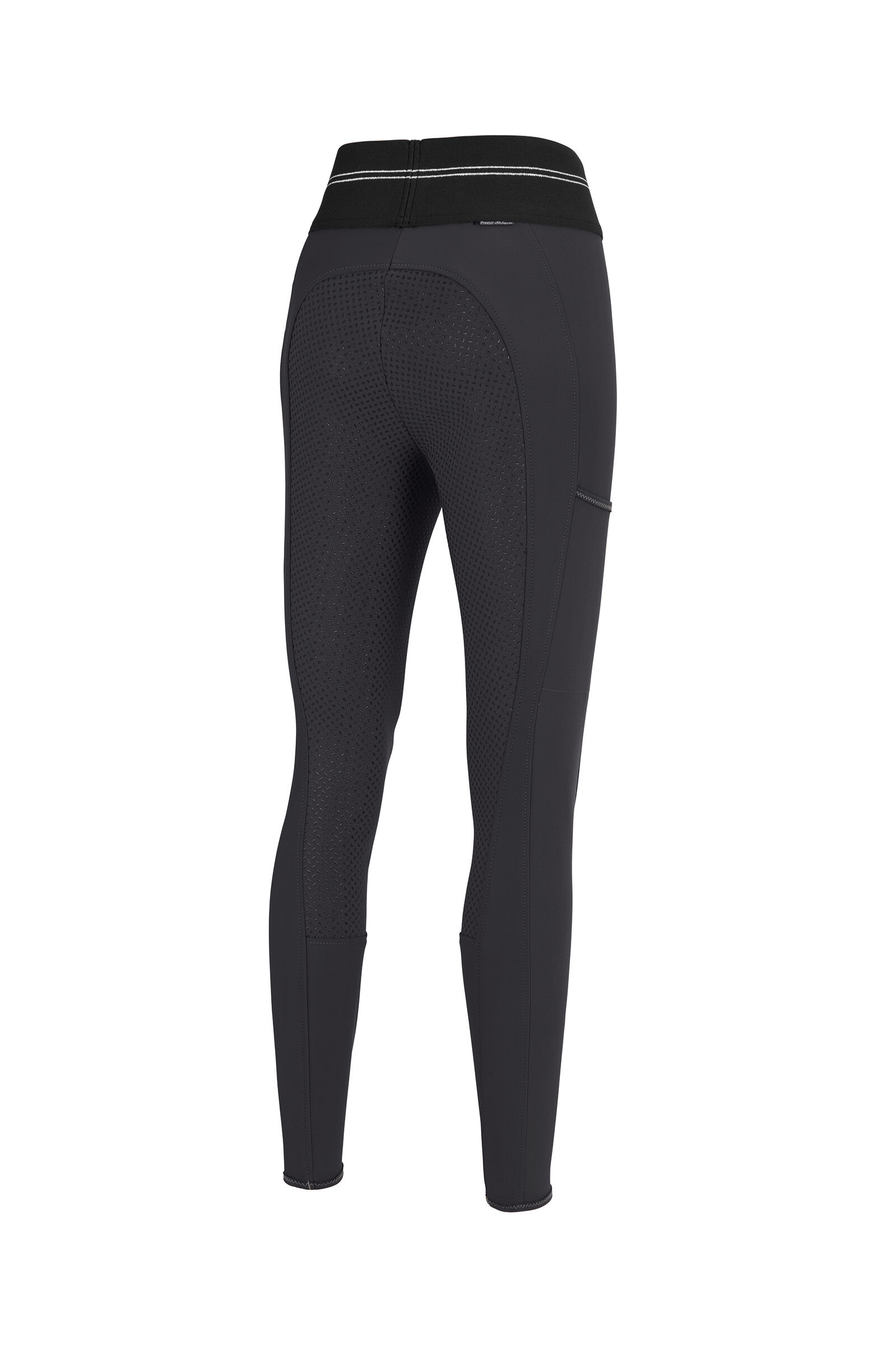 Pikeur Gia Grip Athleisure II Full Seat Breeches for Women, Anthracite, 72