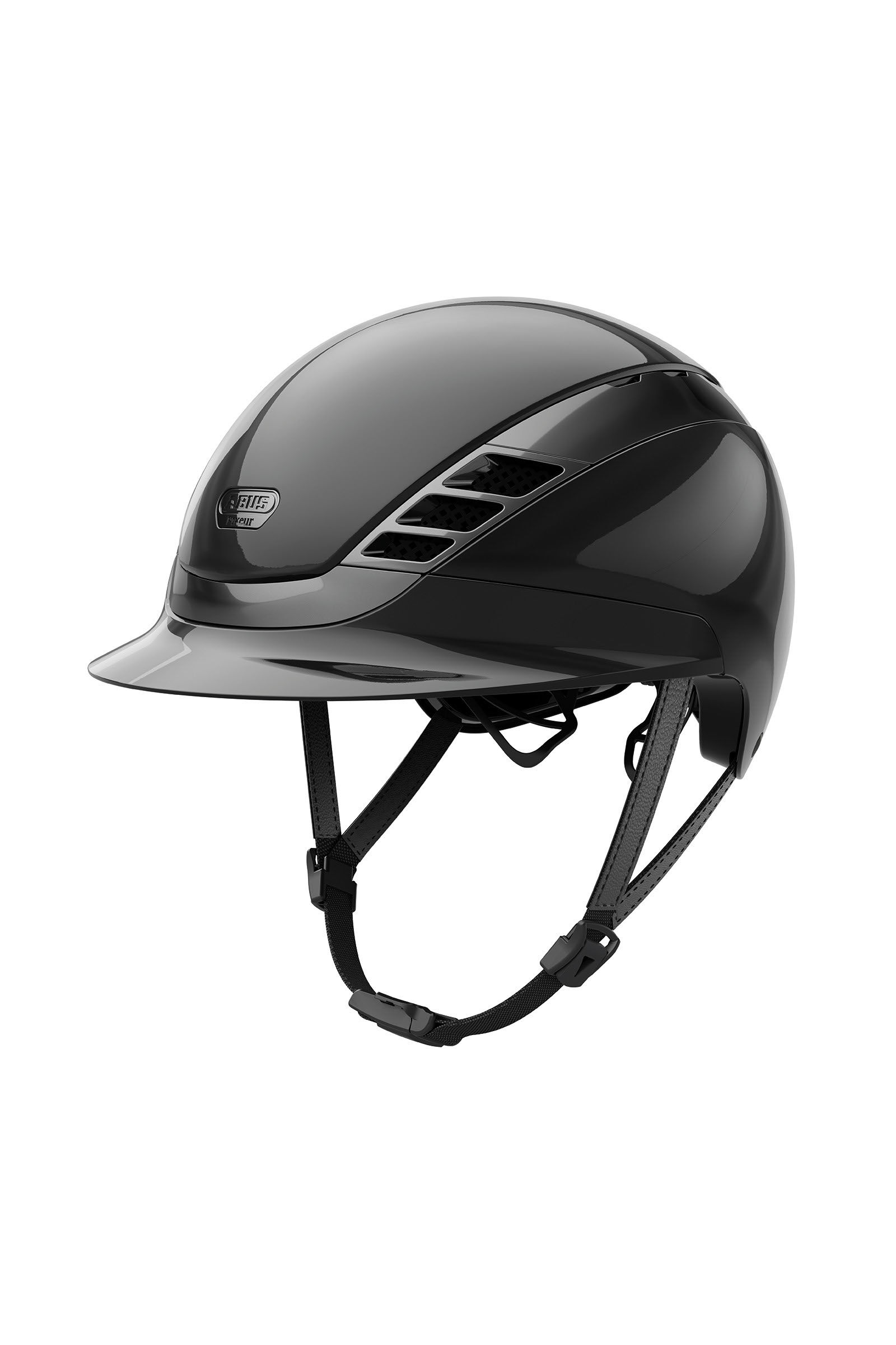 Abus Pikeur AirLuxe Chrome ratsastuskypärä