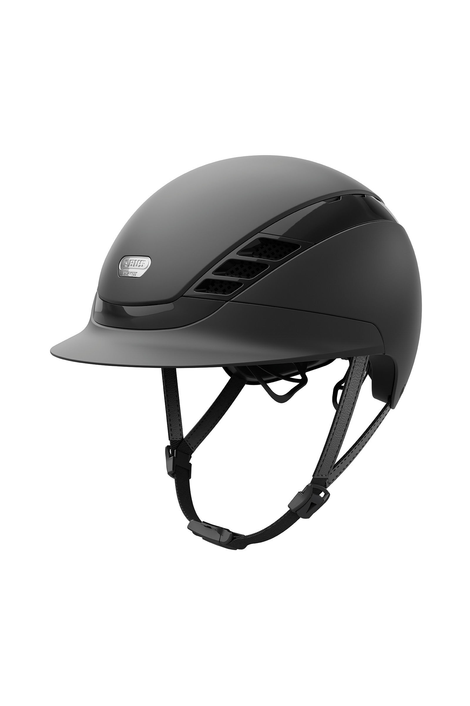 Abus Pikeur AirLuxe Pure Riding Helmet, Black, S
